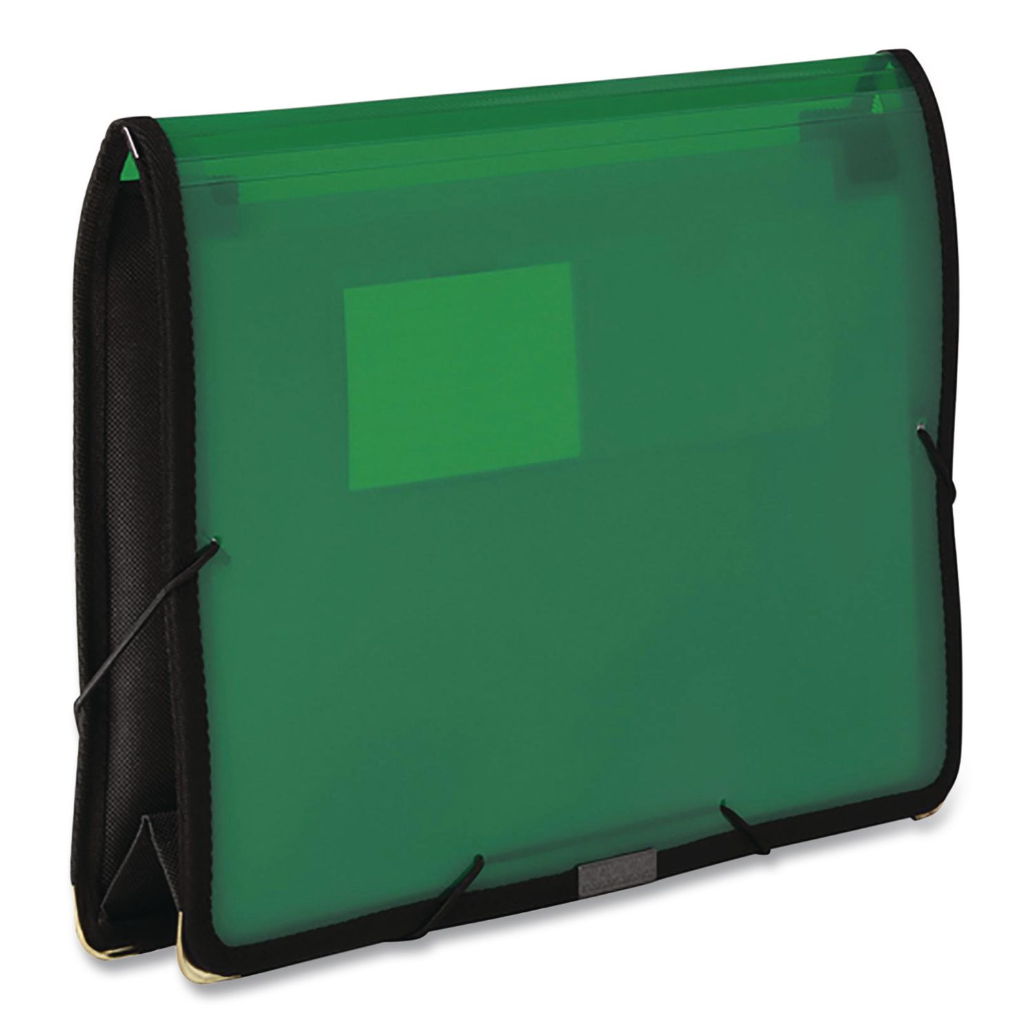 Poly Wallets, 3.5'' Expansion, Letter Size, Green