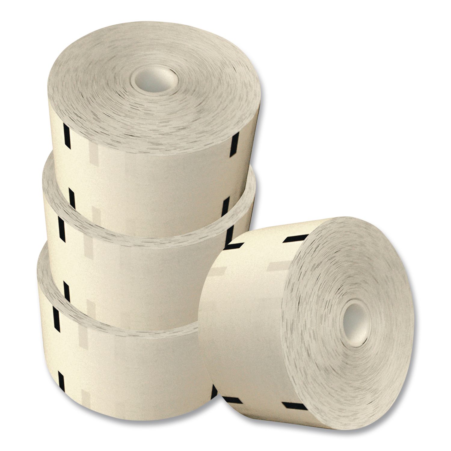 Thermal ATM Receipt Roll, 3.12" x 1,000 ft, White, 4/Carton