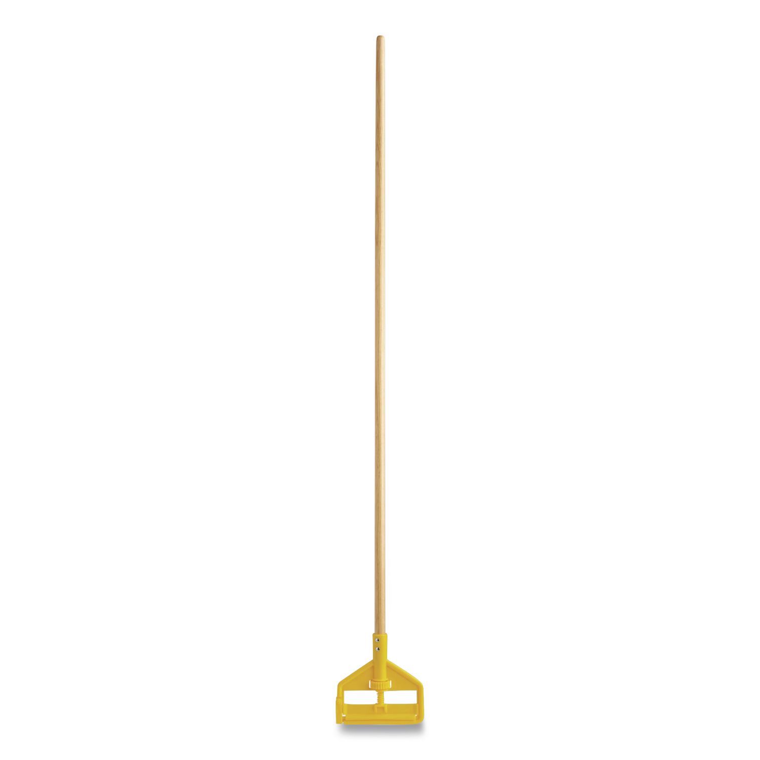 Invader Side-Gate Wood Wet-Mop Handle, 60", Natural, 12/Carton