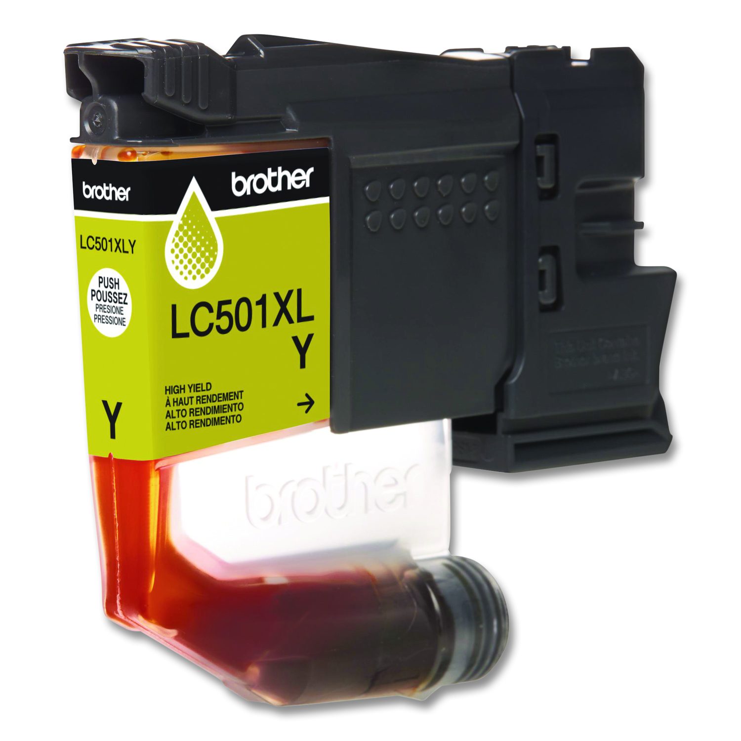 LC501XLYS High-Yield Ink, 500 Page-Yield, Yellow