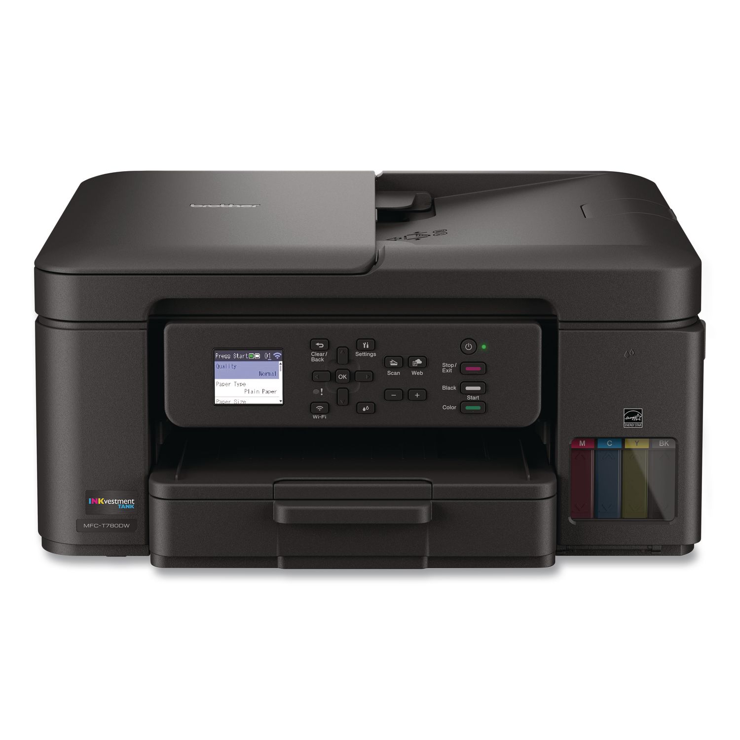MFCT780DW INKvestment Tank 780 Wireless Color Inkjet All-in-One Printer, Copy/Print/Scan