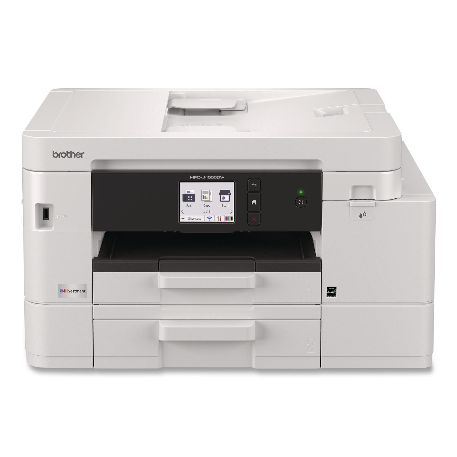 MFCJ4555DW INKvestment 4555 Wireless Color Inkjet All-in-One Printer, Copy/Fax/Print/Scan