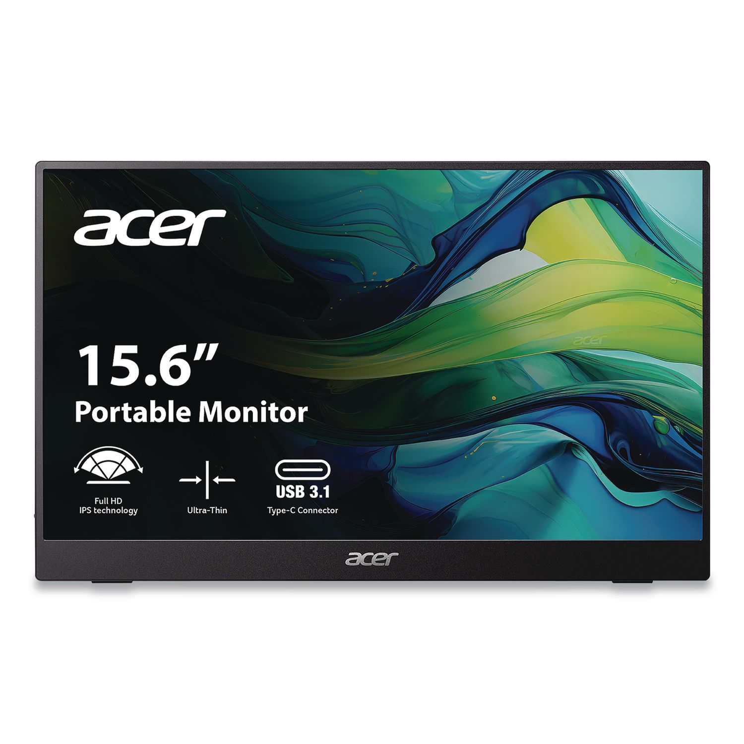 PM161Q FHD LED Portable Business Monitor, 15.6" Widescreen, IPS Panel, 1920 Pixels x 1080 Pixels