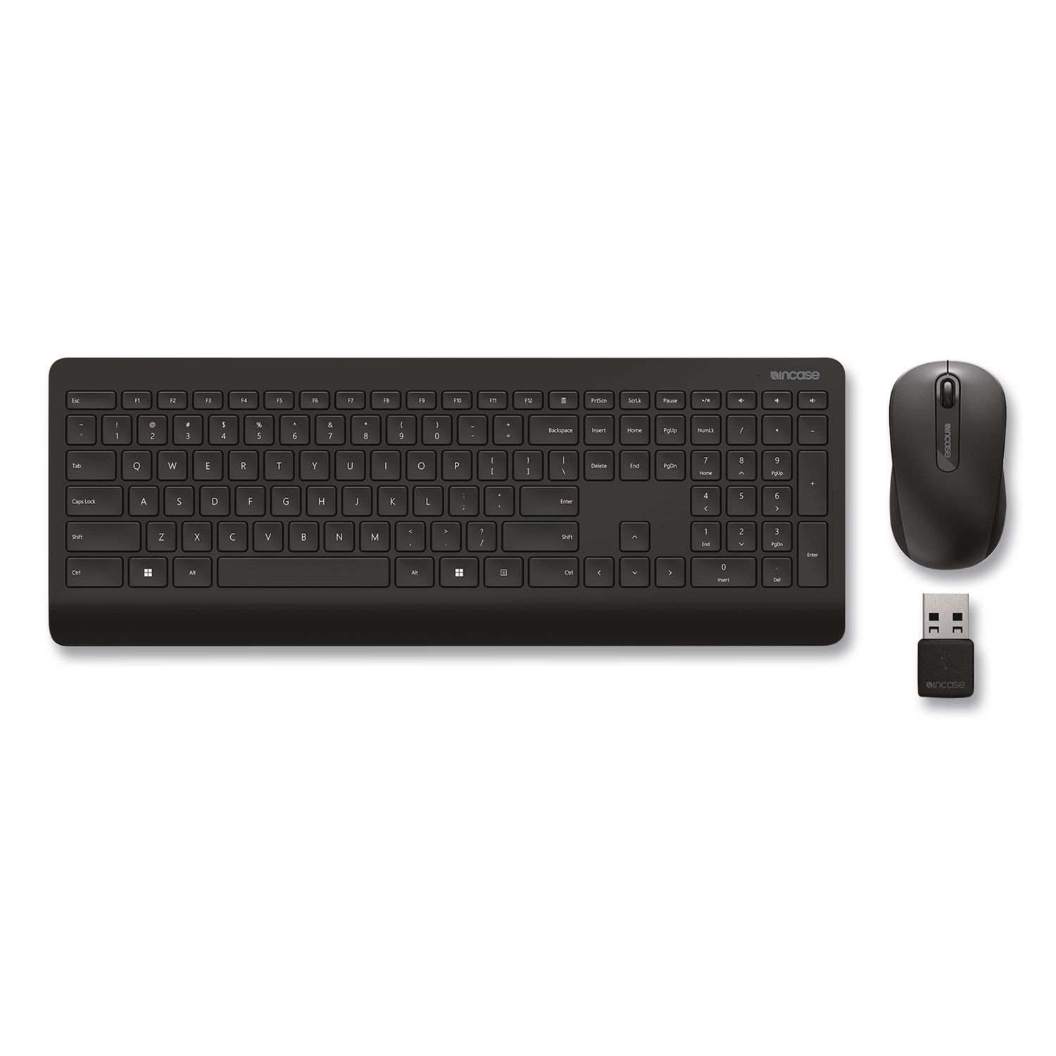 Wireless Desktop 900 Keyboard and Optical Mouse Combo, 2.4 GHz Frequency/30 ft Wireless Range, Black