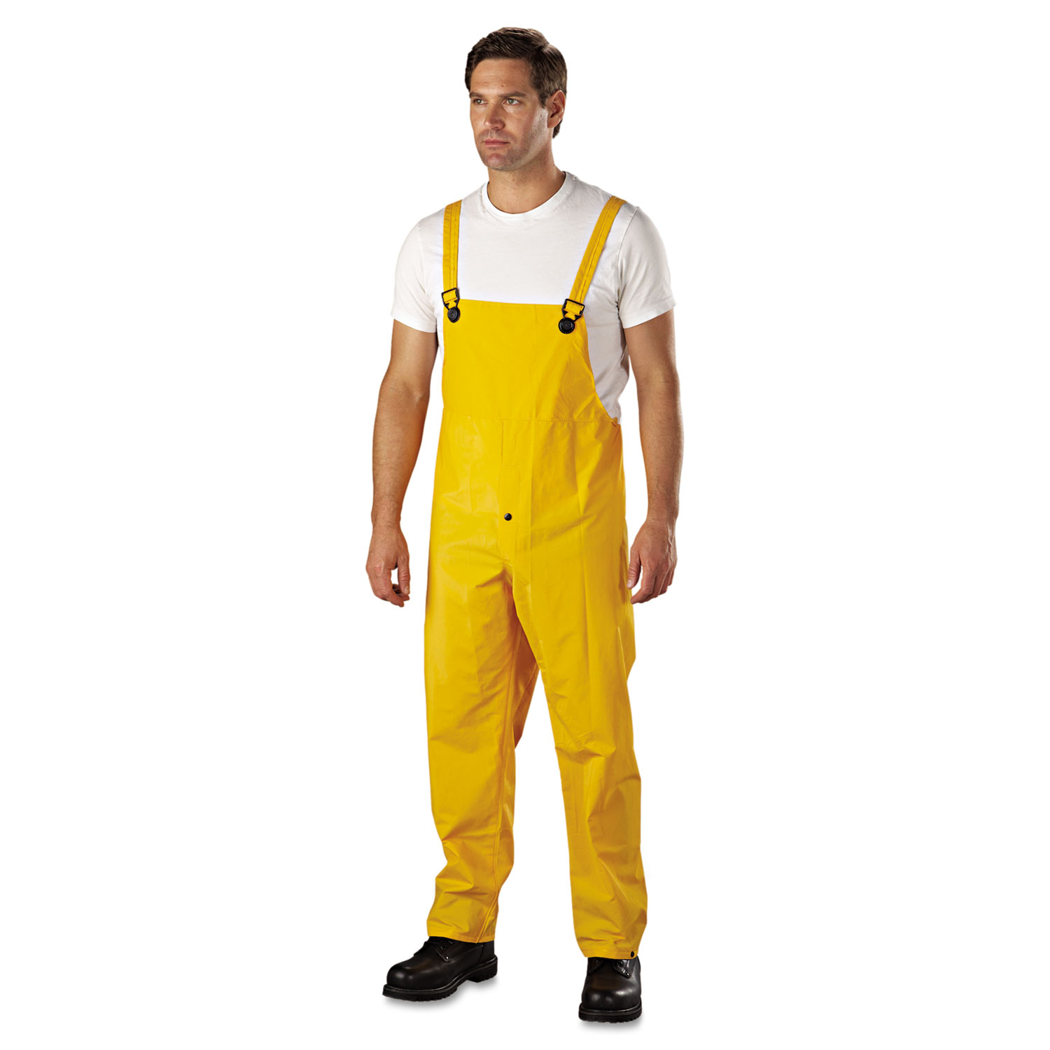 Rainsuit, PVC/Polyester, Yellow, 3X-Large
