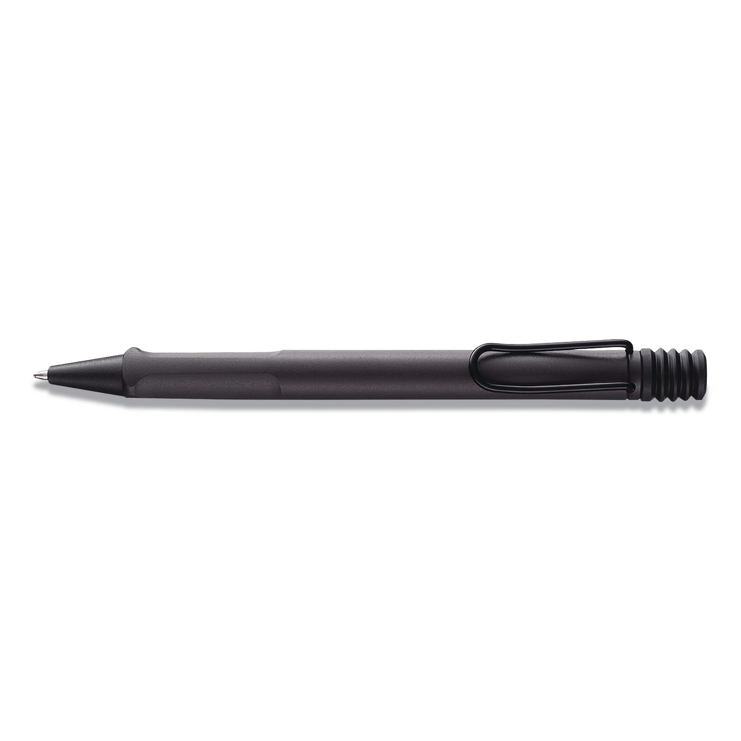 safari Ballpoint Pen, Retractable, Medium, Black Ink, Black Barrel