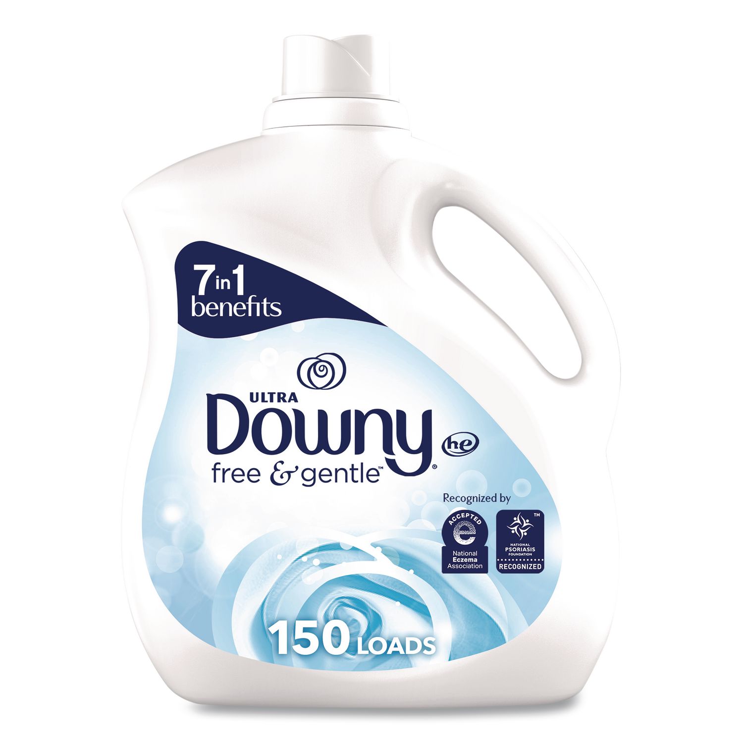 Free and Gentle Liquid Fabric Softener, Unscented, 111 oz Bottle