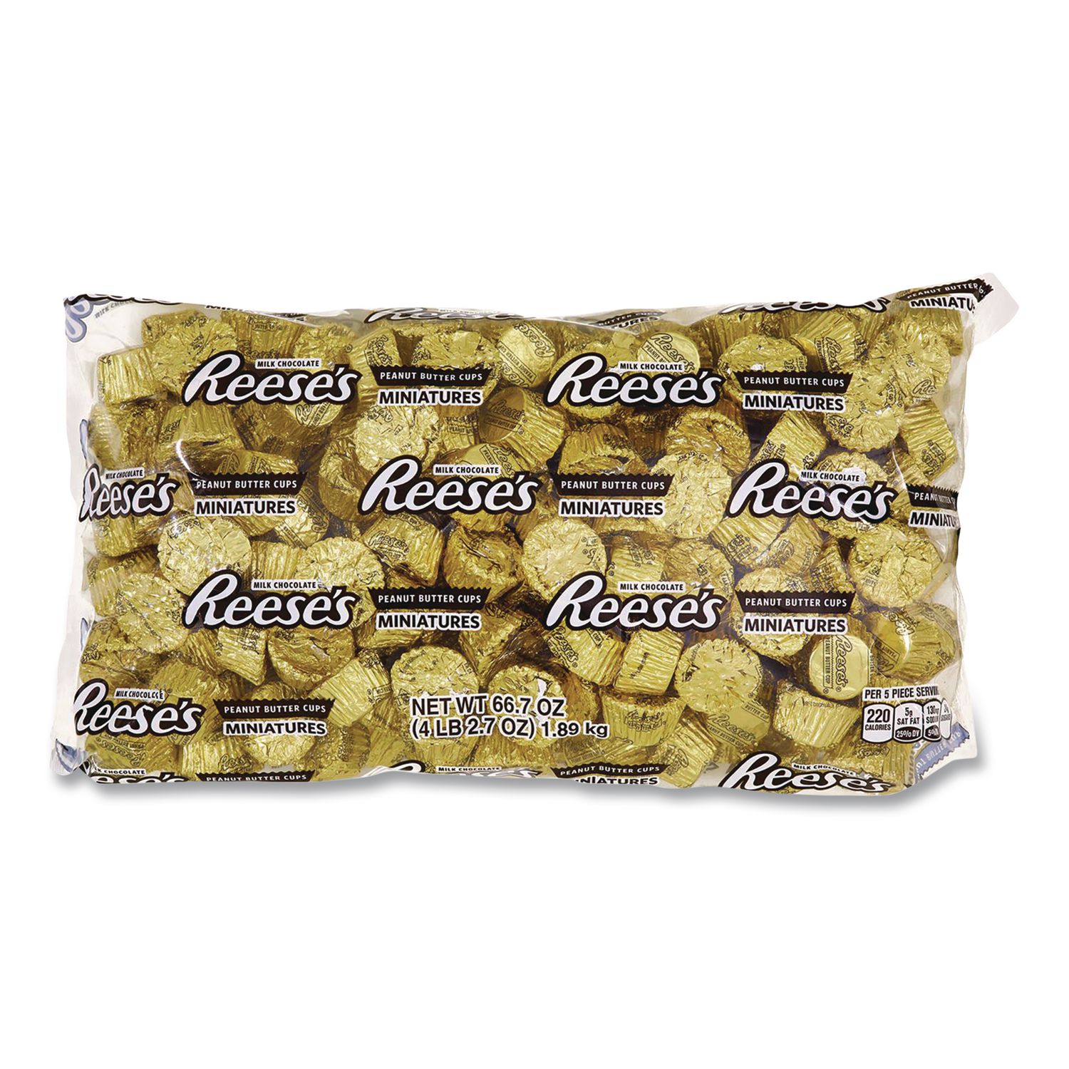 Peanut Butter Cups Miniatures, 66.7 oz Bag