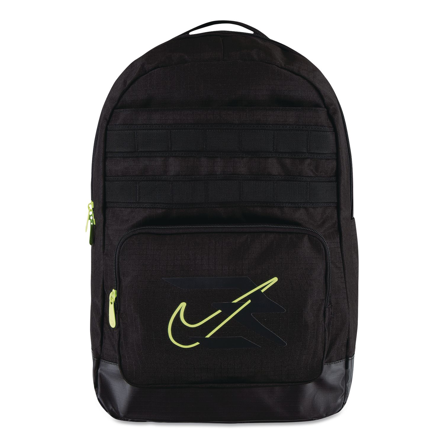 Russell Wilson Nike Pro Laptop Backpack, Fits Devices Up to 17", 13 x 7 x 19, Black/Green