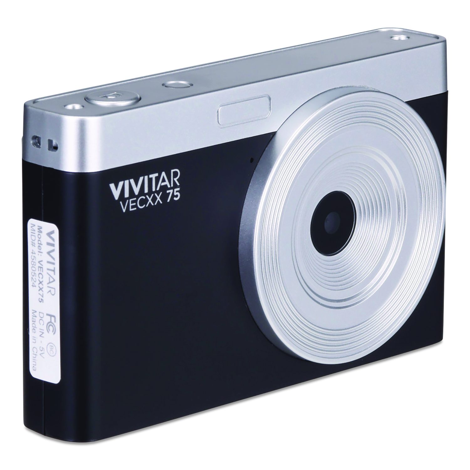 Vivitar® Point Shoot Digital Camera, Black ; | CEP