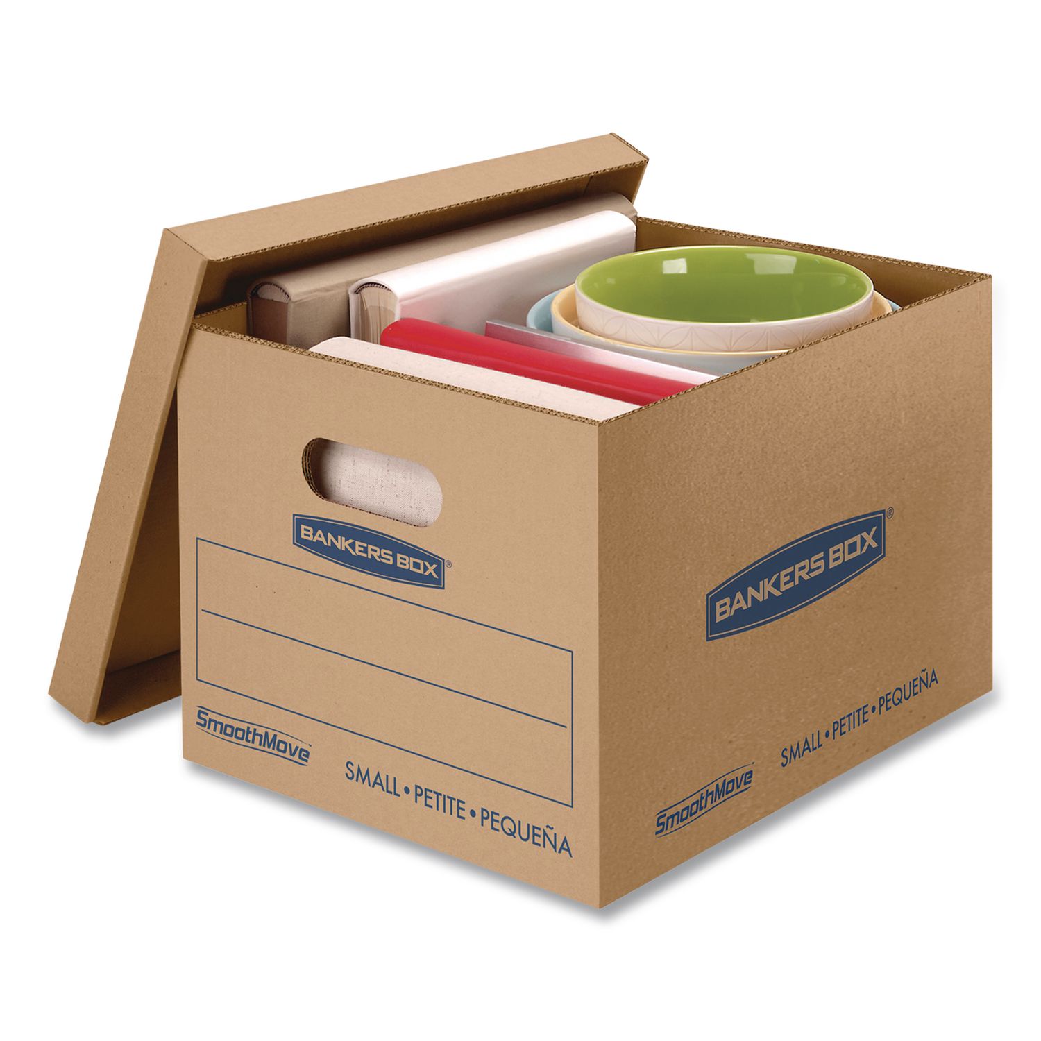 Bankers Box® SmoothMove Basic Moving Boxes, Regular Slotted Container ...