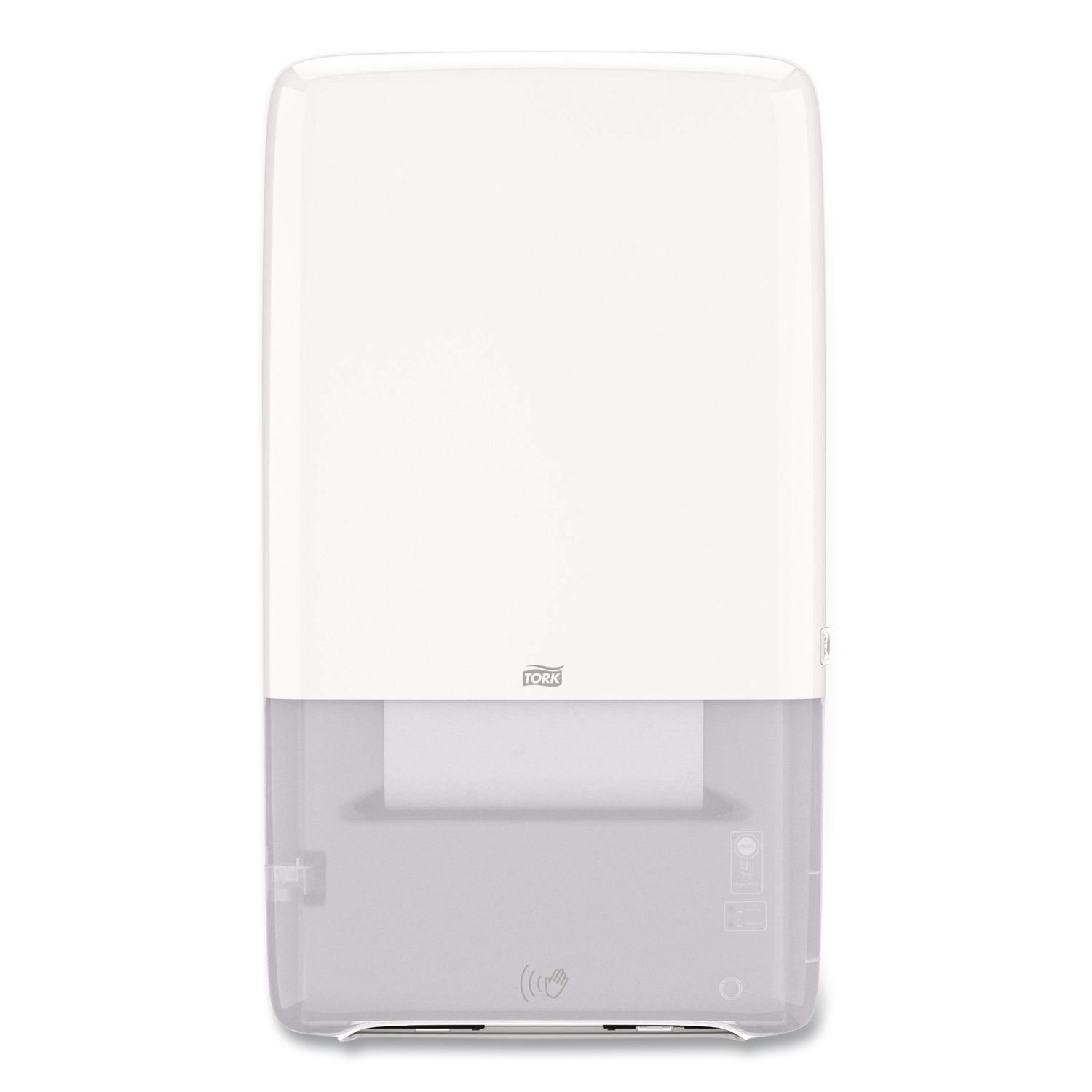 PeakServe Automatic Continuous Paper Hand Towel Dispenser, 14.47 x 4.04 x 25.15, White