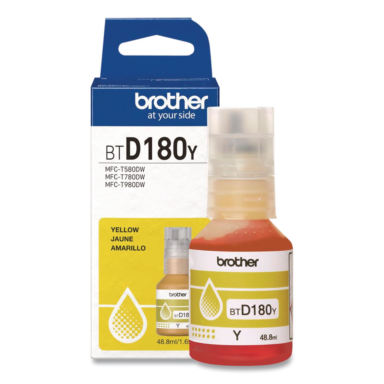 BTD180 INKvestment High-Yield Ink, 5,000 Page-Yield, Yellow