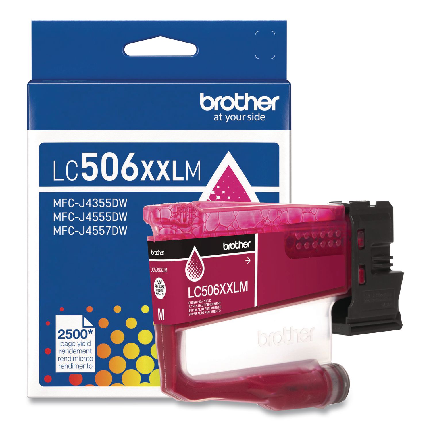 LC506 INKvestment, Super High-Yield Ink, 2,500 Page-Yield, Magenta