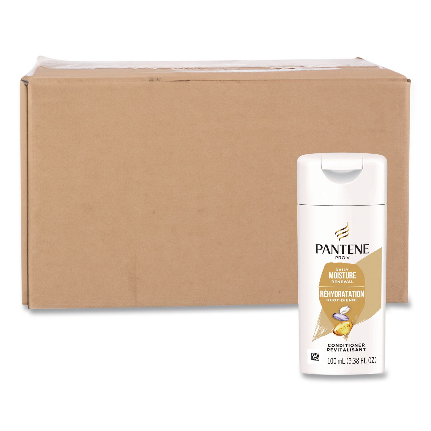 Pro V Daily Moisture Renewal Conditioner, Unscented, 3.38 oz, 24/Carton