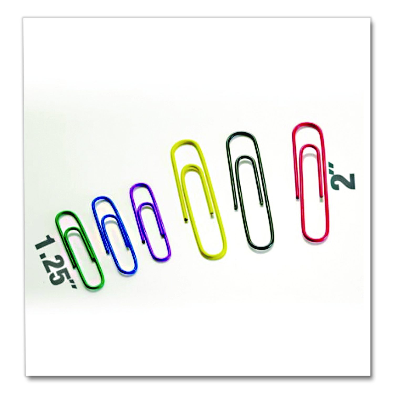 Assorted Size Paper Clips, 1