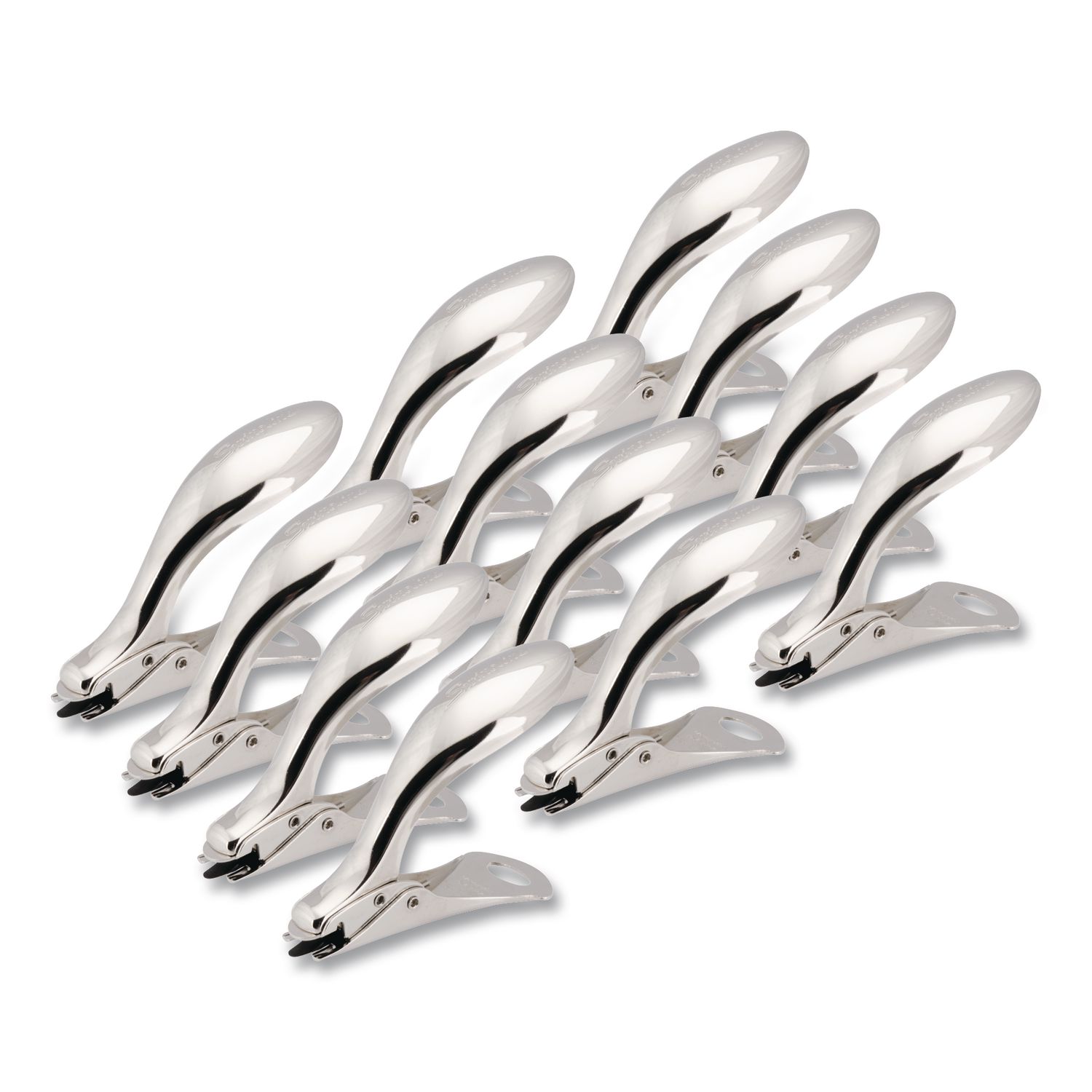 Heavy-Duty Staple Remover, Satin Chrome, 12/Carton