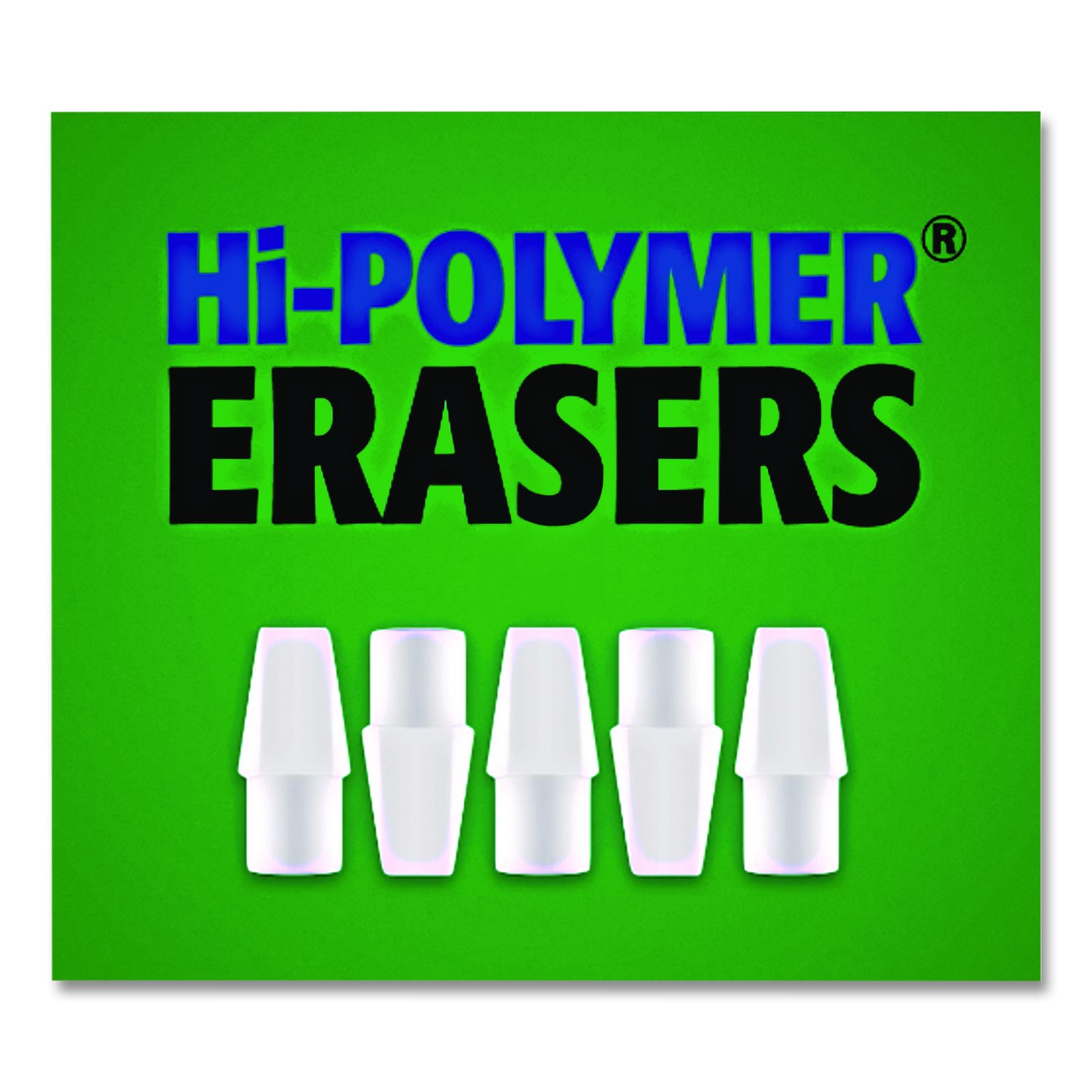 Pentel® Hi-Polymer Cap Eraser, For Pencil Marks, White, 50/Pack ; | DTB ...