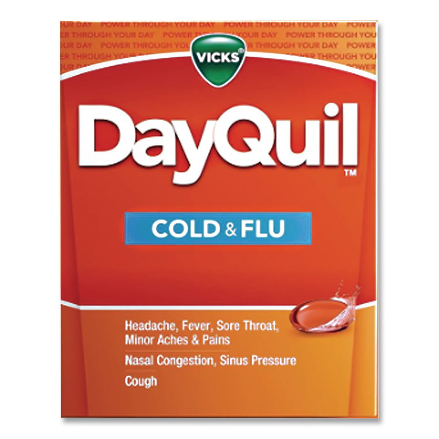 Severe Cold and Flu Relief Liquid, 1 oz Bottle