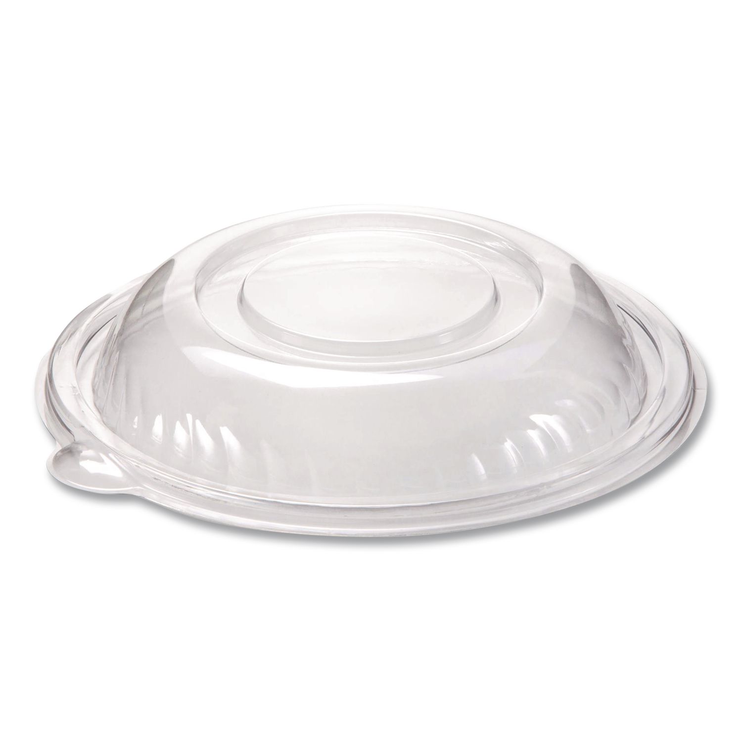 CaterLine Pack 'n Serv Dome Lid, 7" dia x 1.5" h, Clear, Plastic, 50/Pack, 2 Packs/Carton