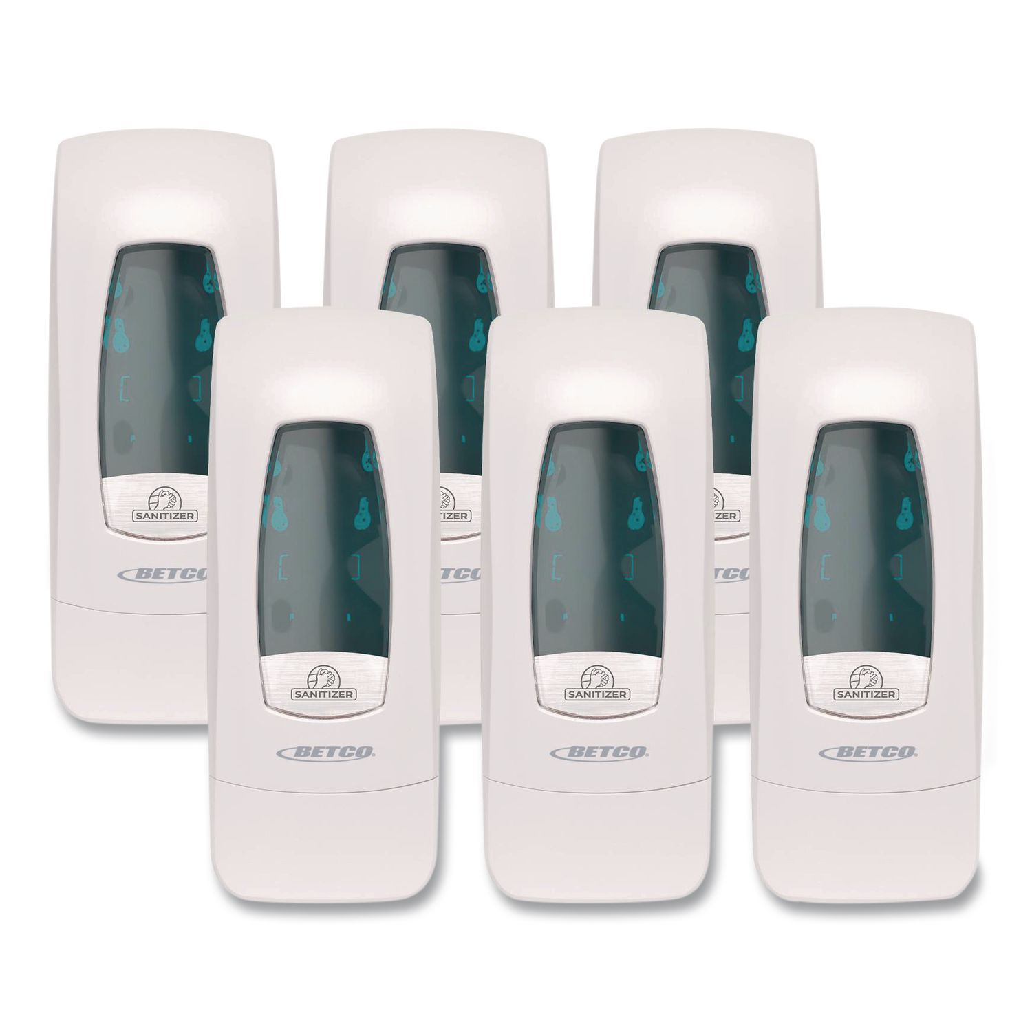 Clario C3 Manual Foam Soap Dispenser, 5.08 x 4 x 12.1, White, 6/Carton