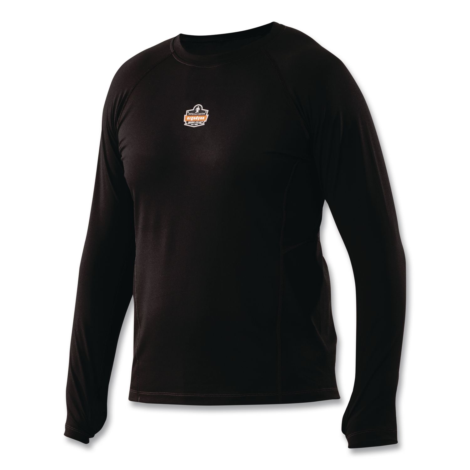N-Ferno 6435 Midweight Long Sleeve Base Layer Shirt, 4X-Large, Black