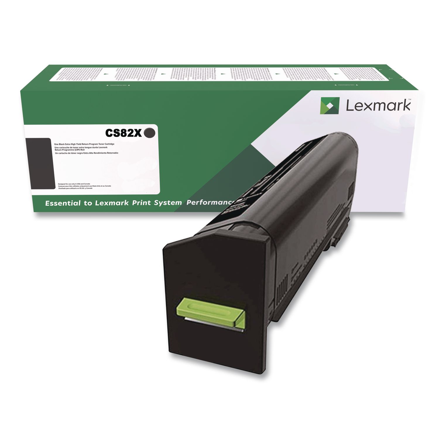82K0UMG (CS82X) Return Program Extra High-Yield Toner, 55,000 Page-Yield, Magenta