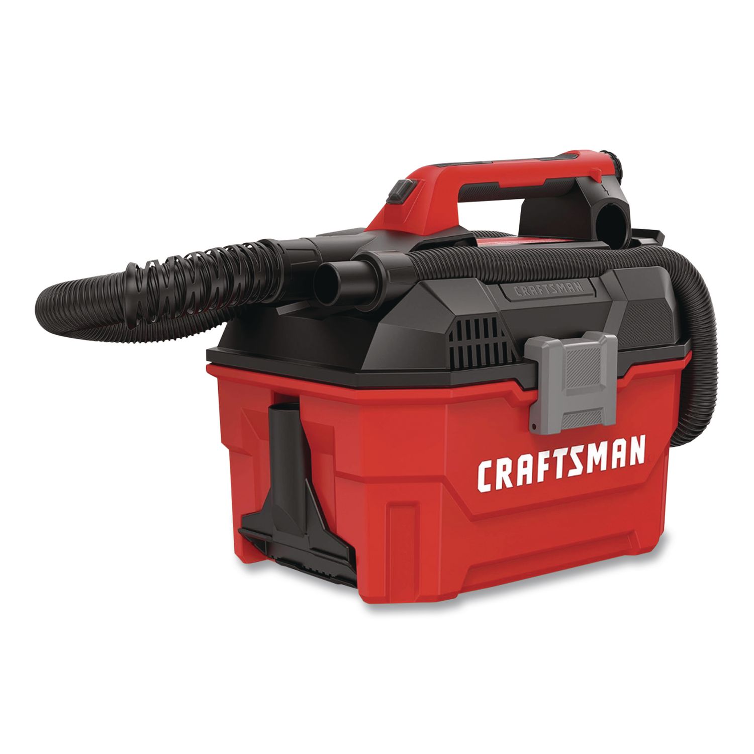 V20 Li-Ion Wet/Dry Vacuum (Tool Only) (Reconditioned), 2 gal Tank Capacity, Red/Black