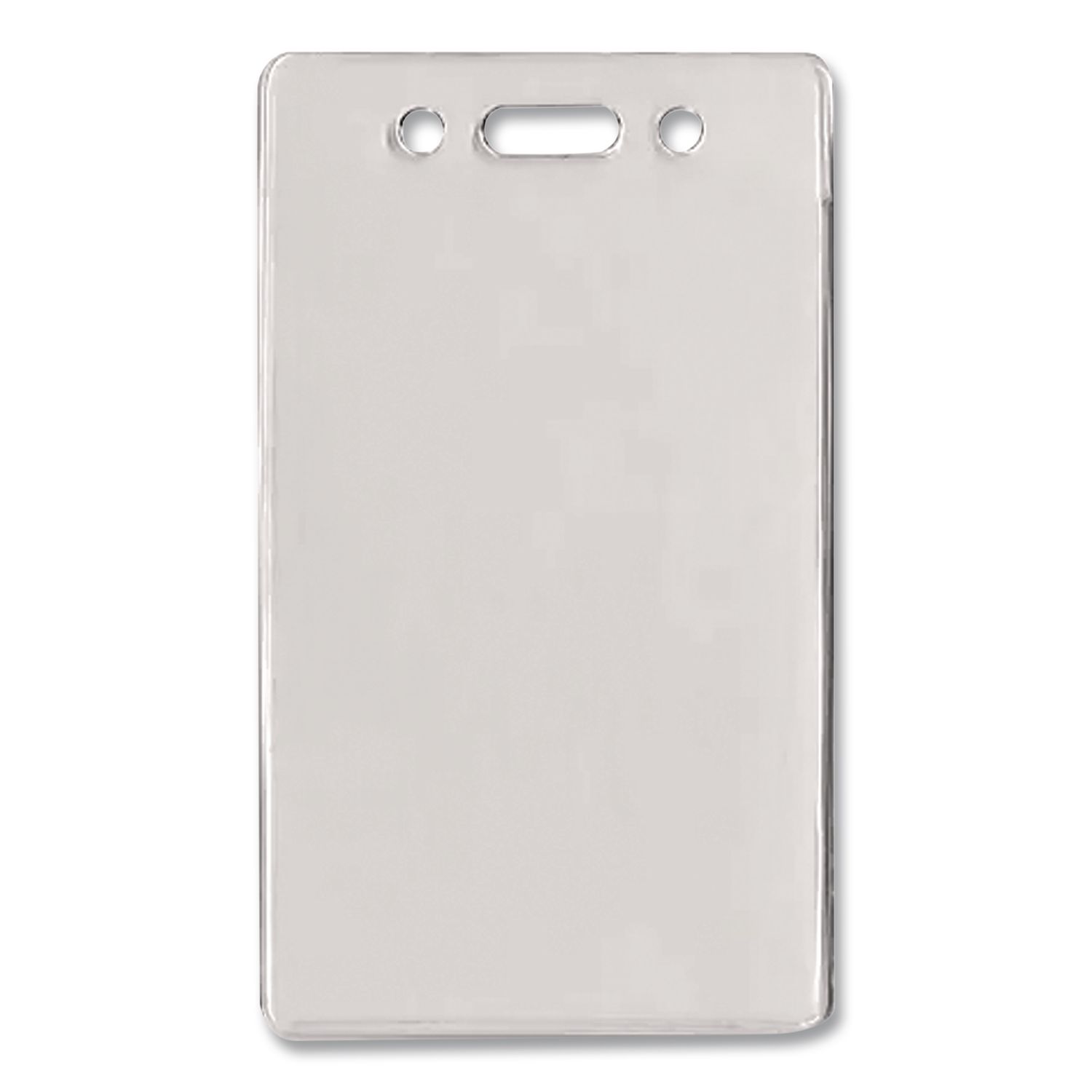 Proximity ID Badge Holders, Vertical, Clear 2.68" x 4.38" Holder, 2.38" x 3.63" Insert, 50/Pack