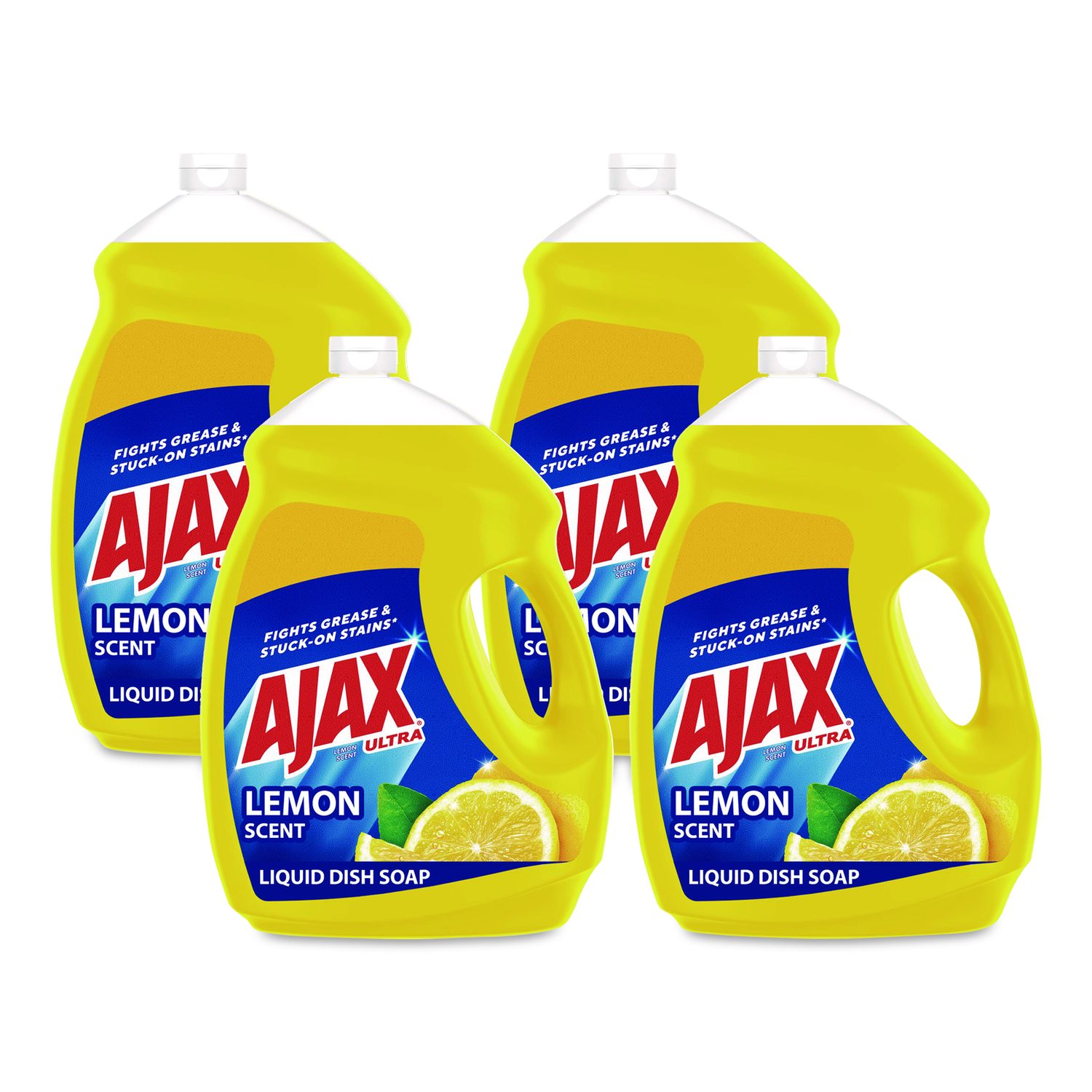 Dish Detergent, Lemon Scent, 145 oz Bottle, 4/Carton