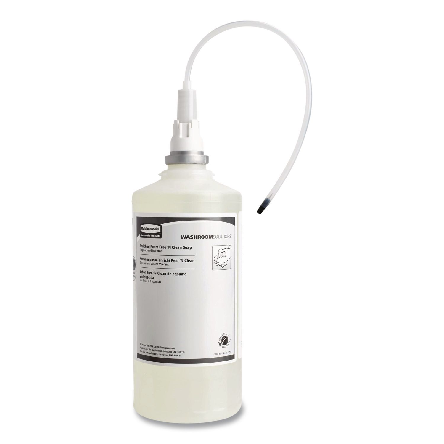 Free-N-Clean Foaming Hand Soap Refill, Fragrance-Free, 1,600 mL, 4/Carton RCP750390