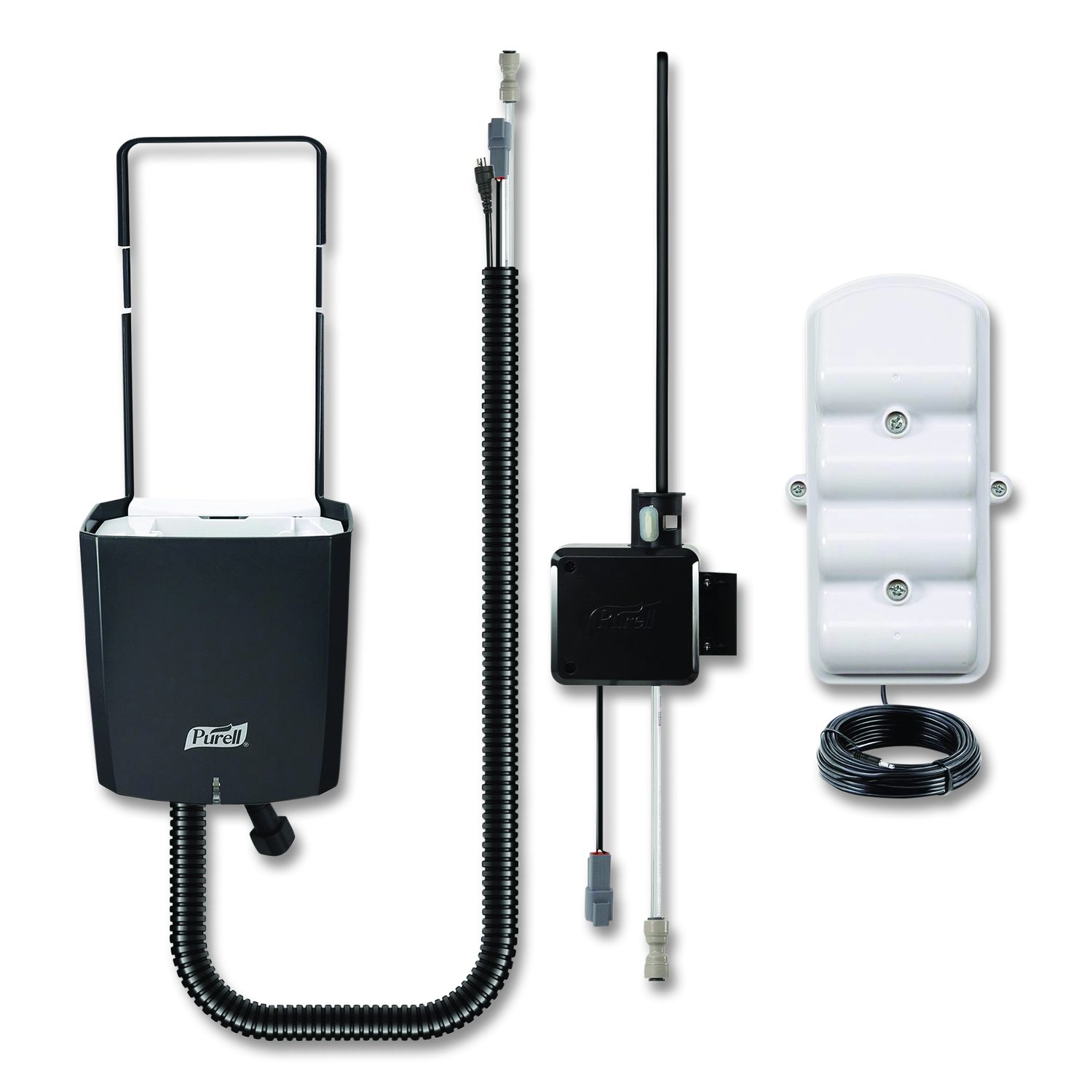 CX10 Counter Mount Soap Dispenser Retrofit Kit, 2,000 mL, 2.28 x 5.82 x 4.04, Graphite