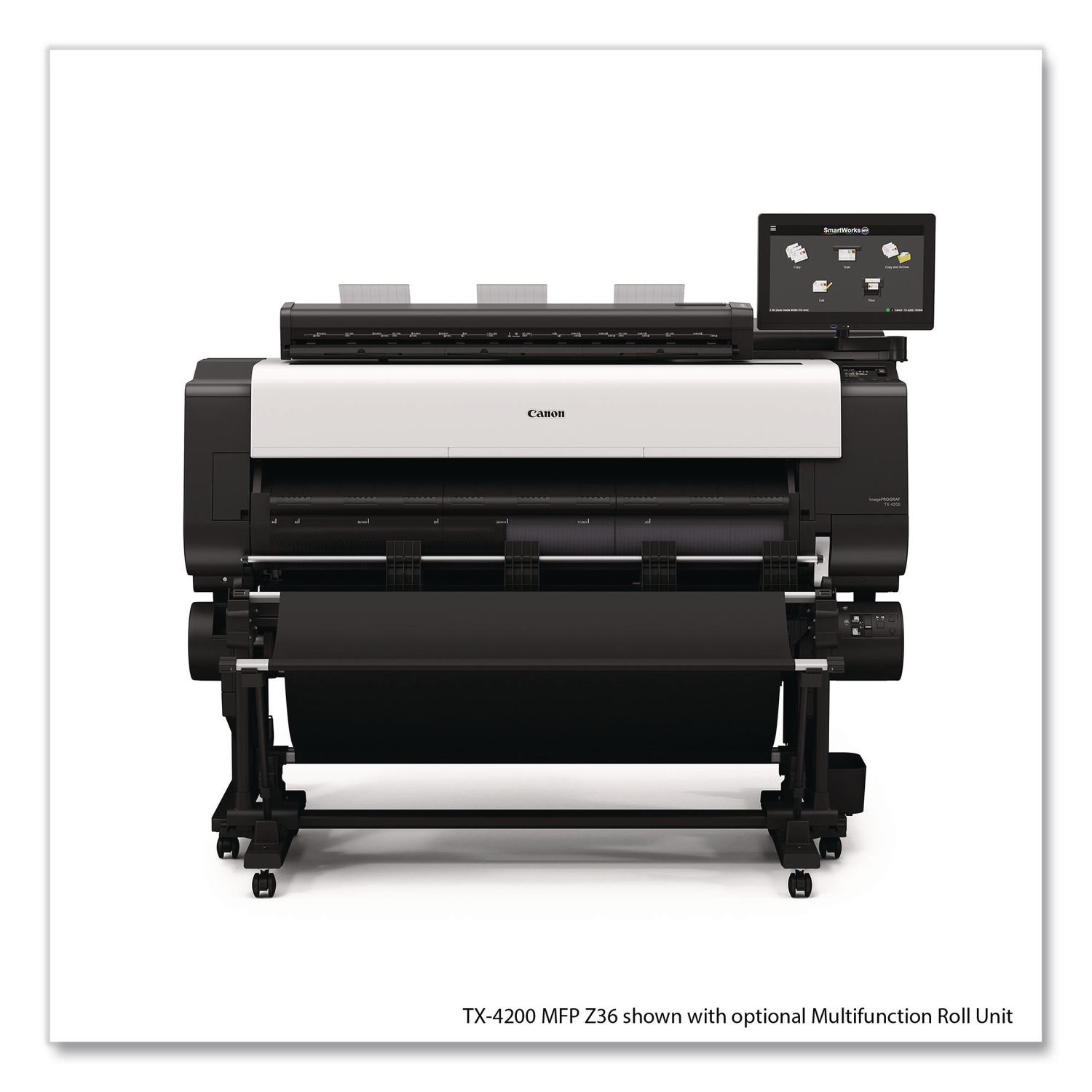 imagePROGRAF TX-4200 MFP Z36 36" Wireless Wide Format Inkjet Printer with Stacker