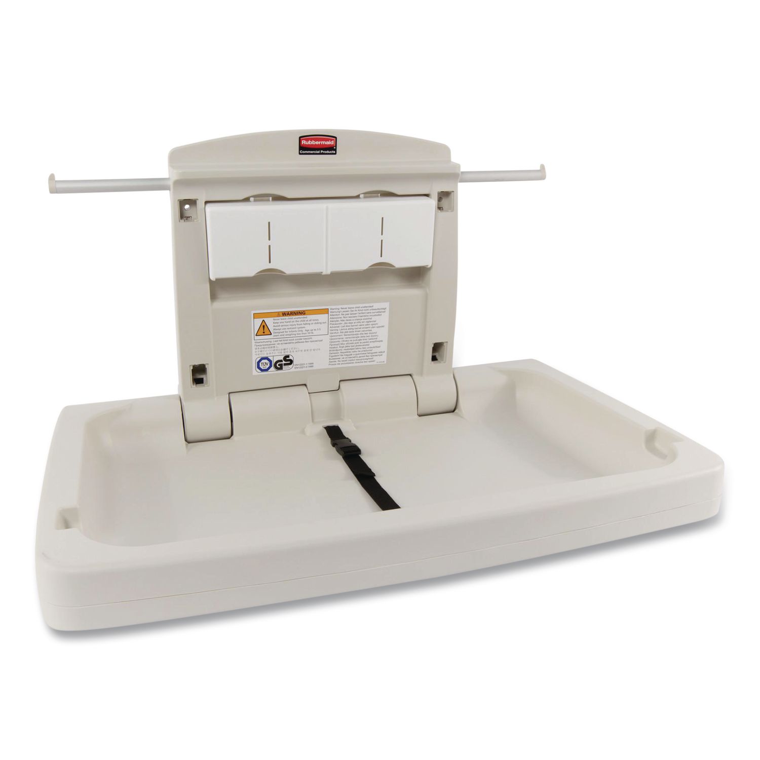 Sturdy Station 2 Baby Changing Table, 33.5 x 21.5, Platinum