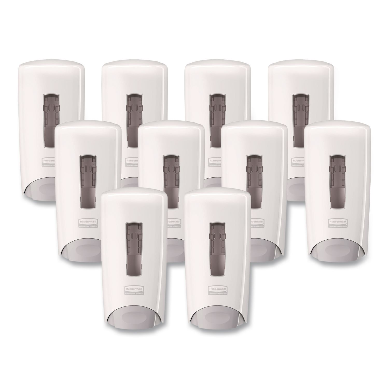 Flex Soap/Lotion/Sanitizer Dispenser, 1,300 mL, 5.62 x 3.5 x 11.62, White, 10/Carton