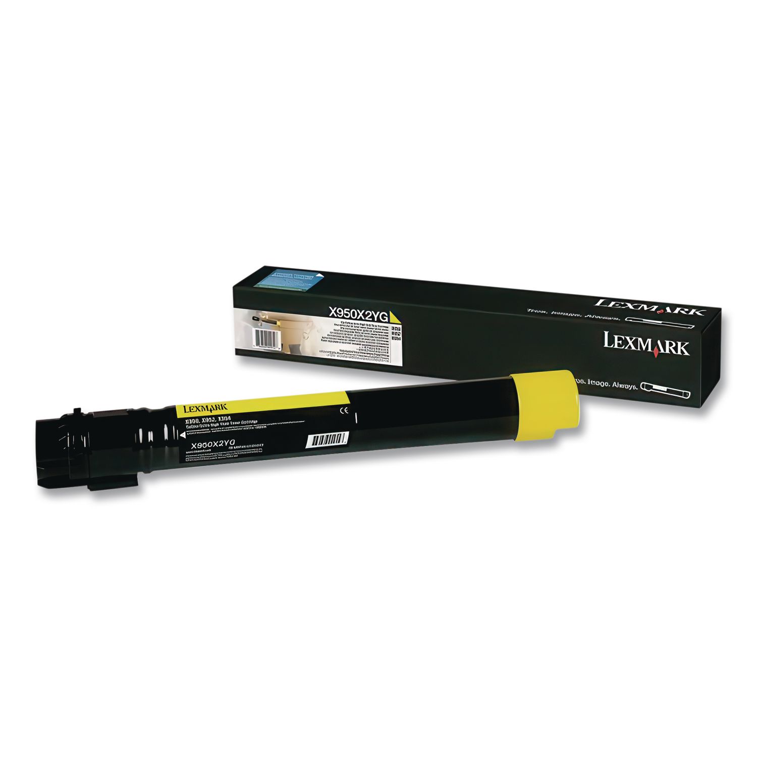 X950X2YG Extra High-Yield Toner, 22,000 Page-Yield, Yellow