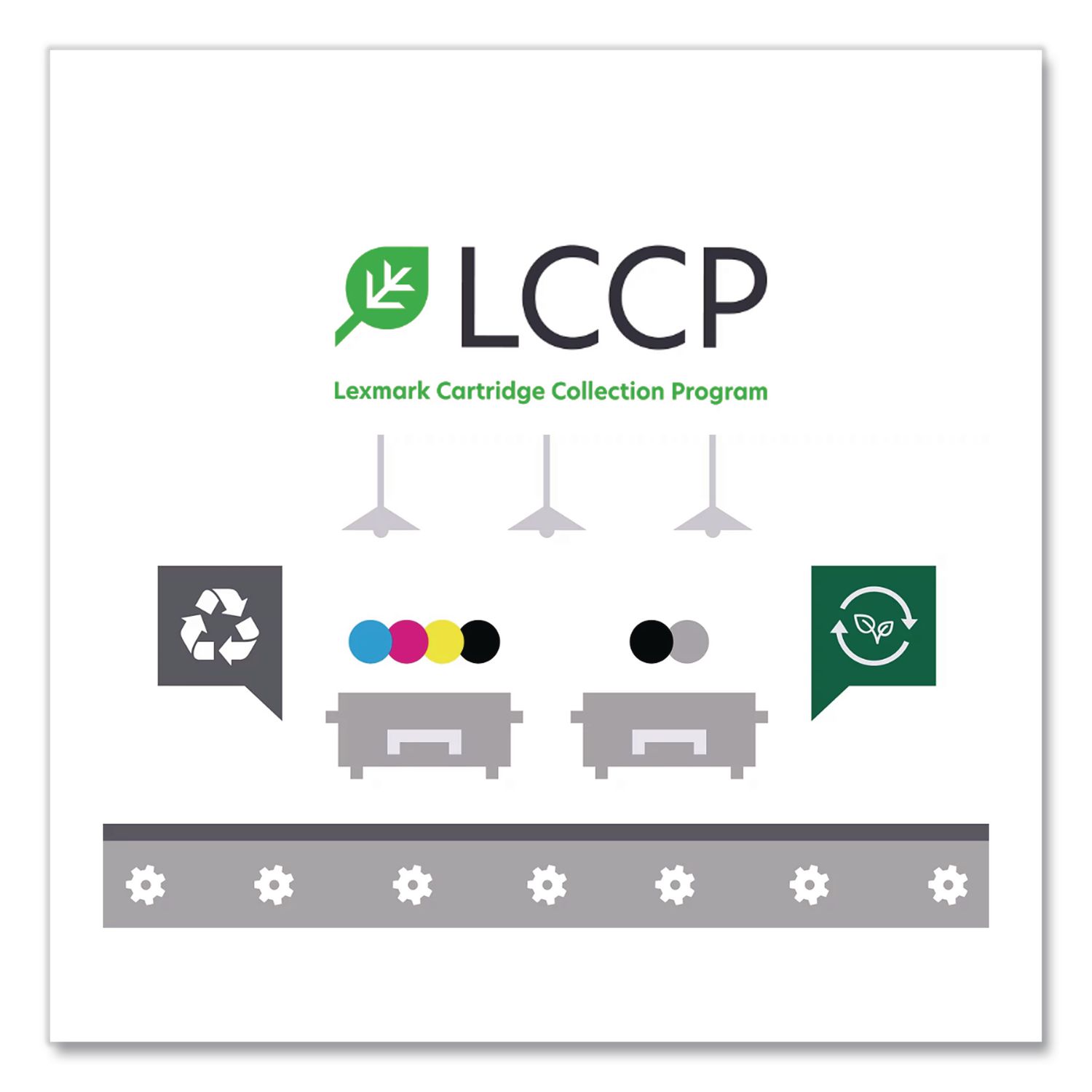 78C0ZV0 Return Program Imaging Kit, 125,000 Page-Yield, Black