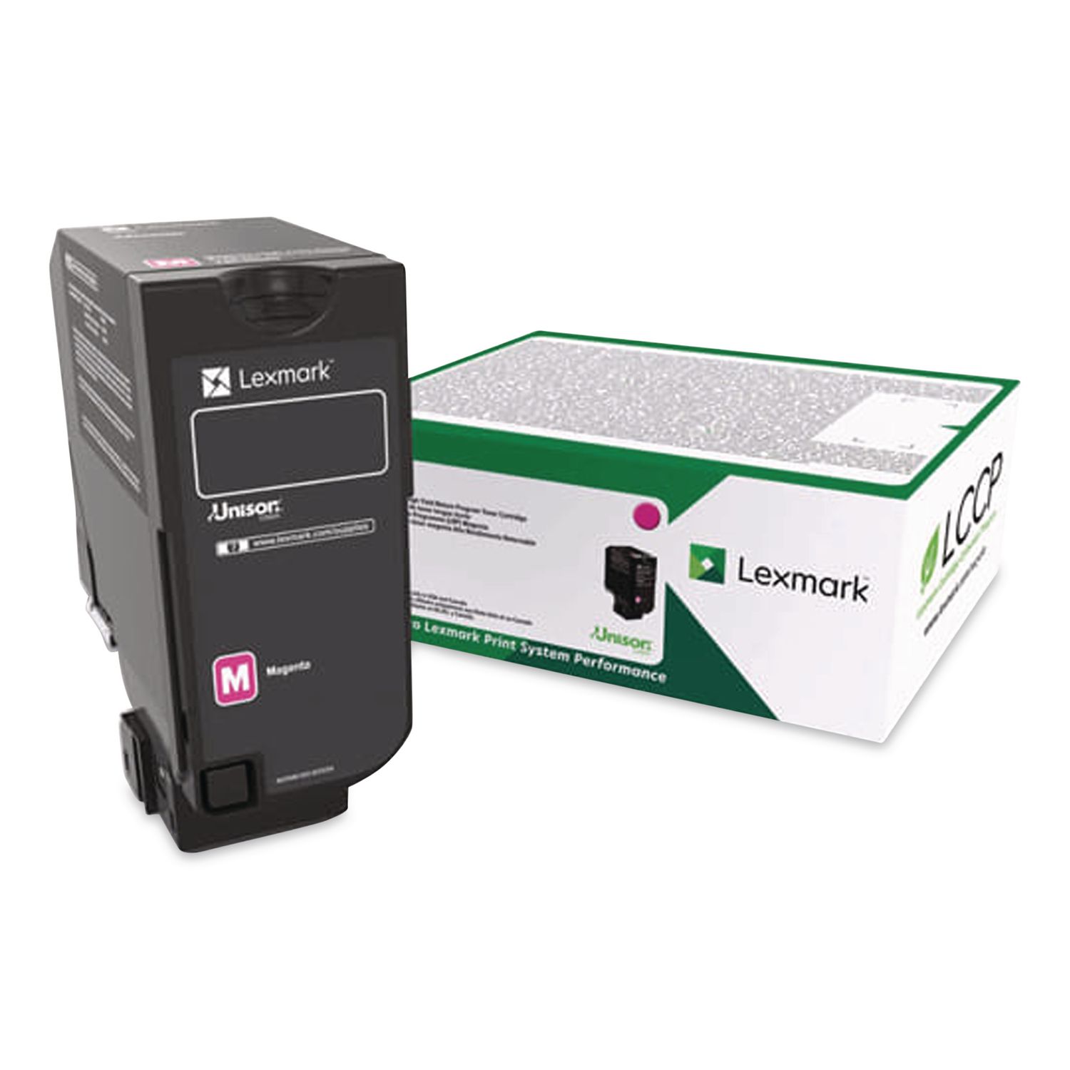 84C1HM0 Return Program Unison High-Yield Toner, 16,000 Page-Yield, Magenta