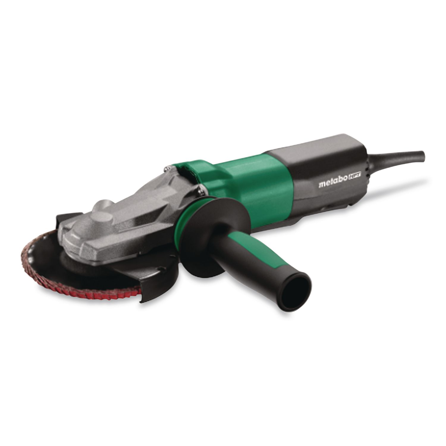 WEPF 9-125 Flat Head Paddle Switch Corded Angle Grinder, 5" Wheel, 8 Amp