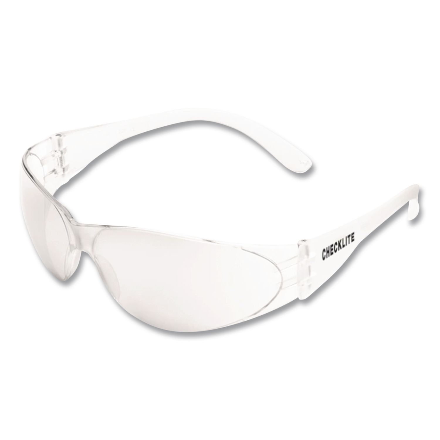 Checklite Safety Glasses CL110AF, Frameless, Clear Single Lens