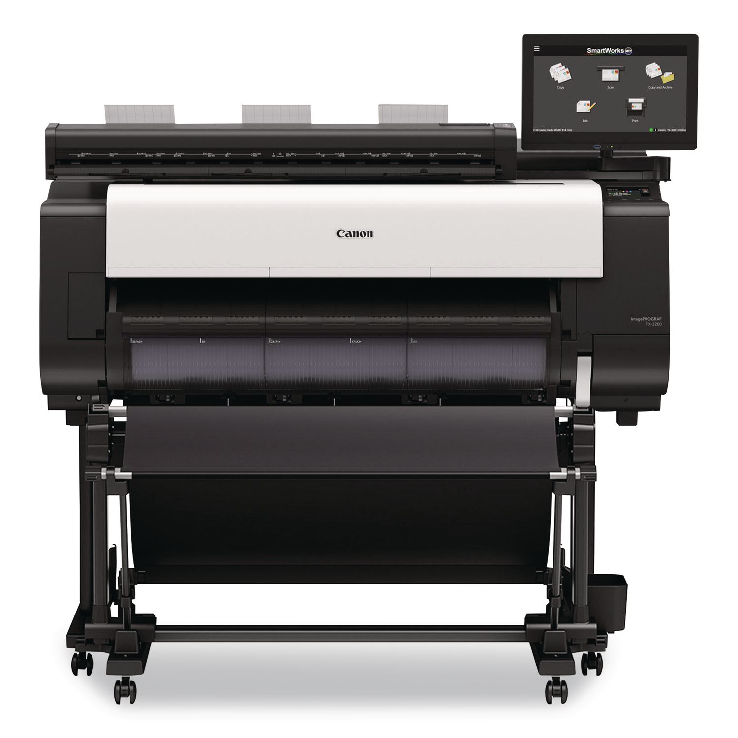 imagePROGRAF TX-3200 MFP with Z36 Scanner and Stacker, 36" Wireless, Wide Format Inkjet Printer