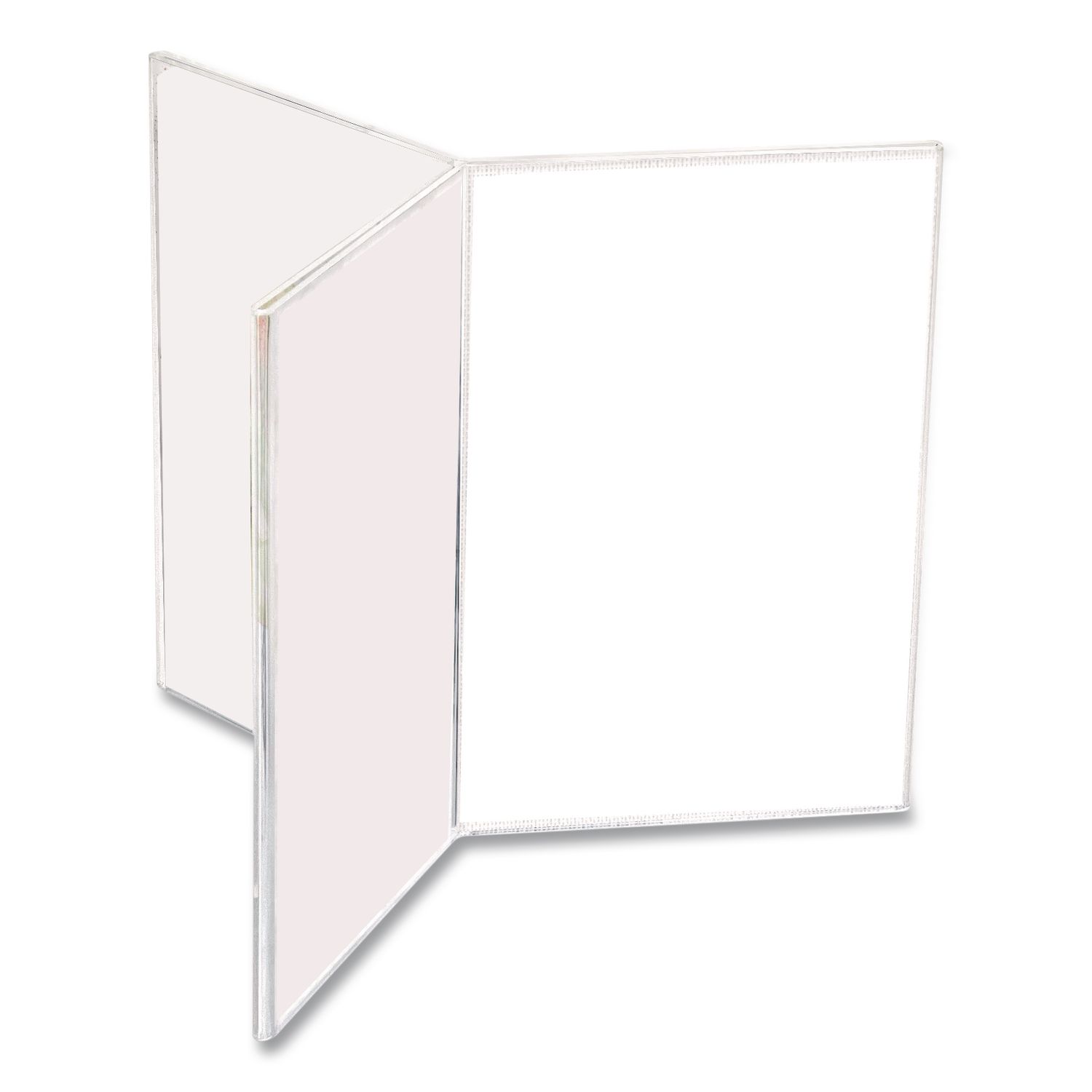 Tabletop Brochure Holder, 4 x 6 Insert, Clear