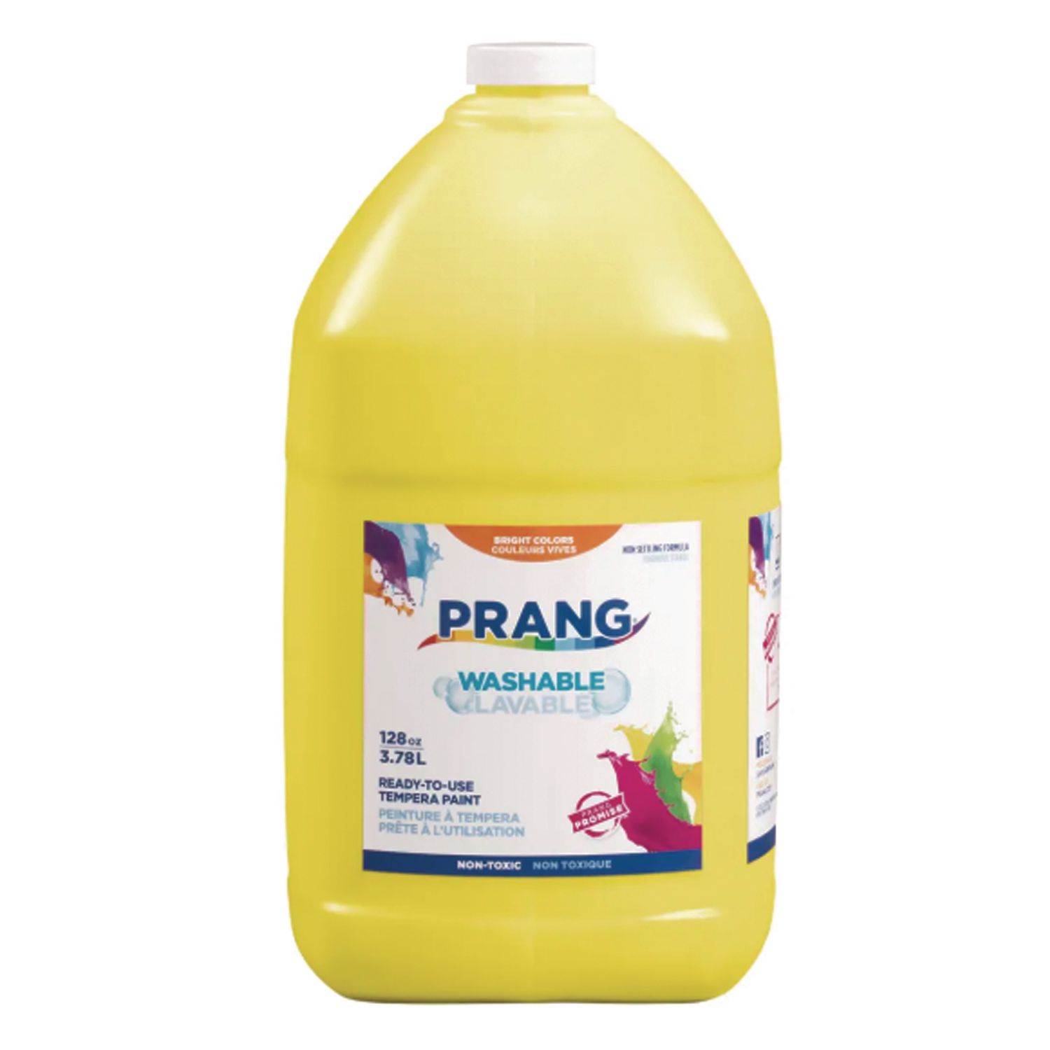 Washable Paint, Yellow, 1 gal Bottle