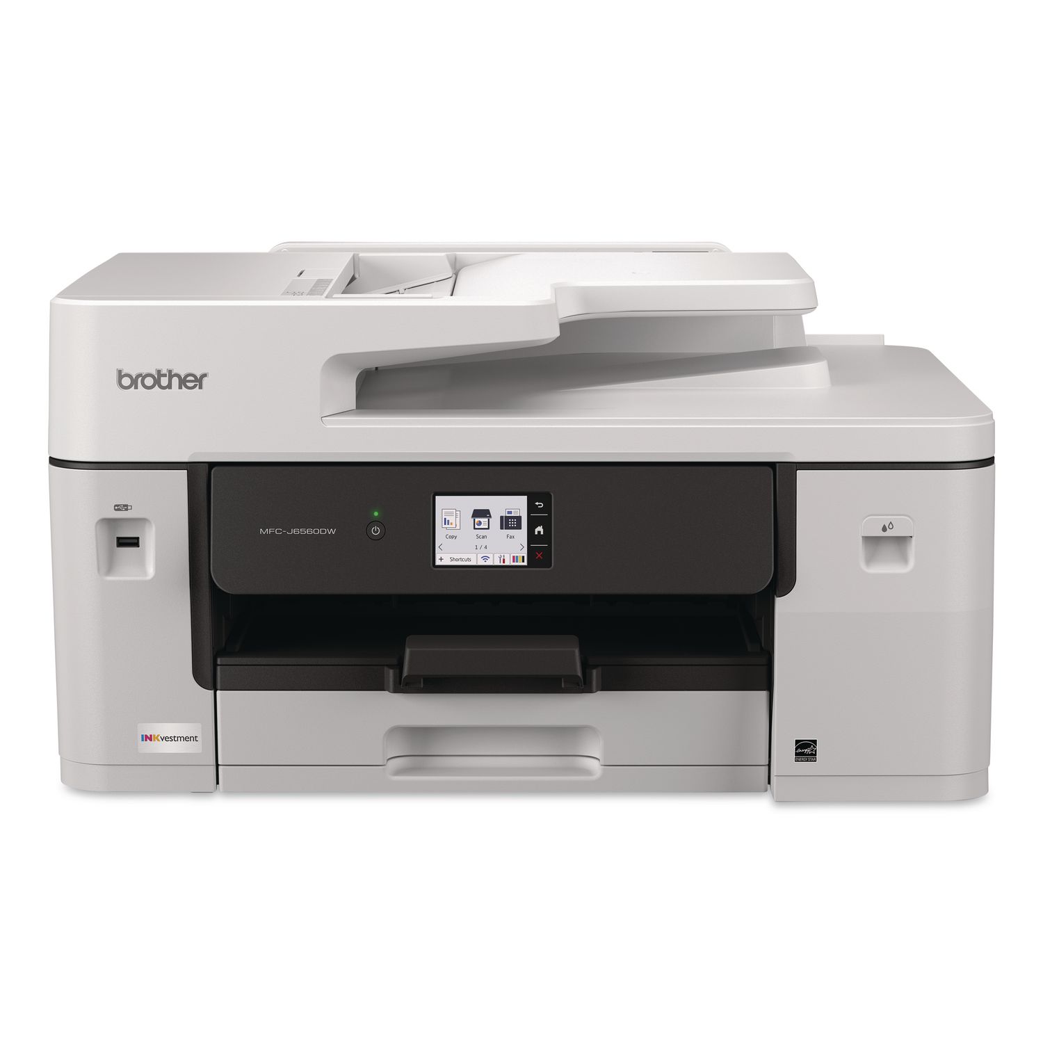 MFC-J6560DW INKvestment AIO Printer, Copy/Fax/Print/Scan
