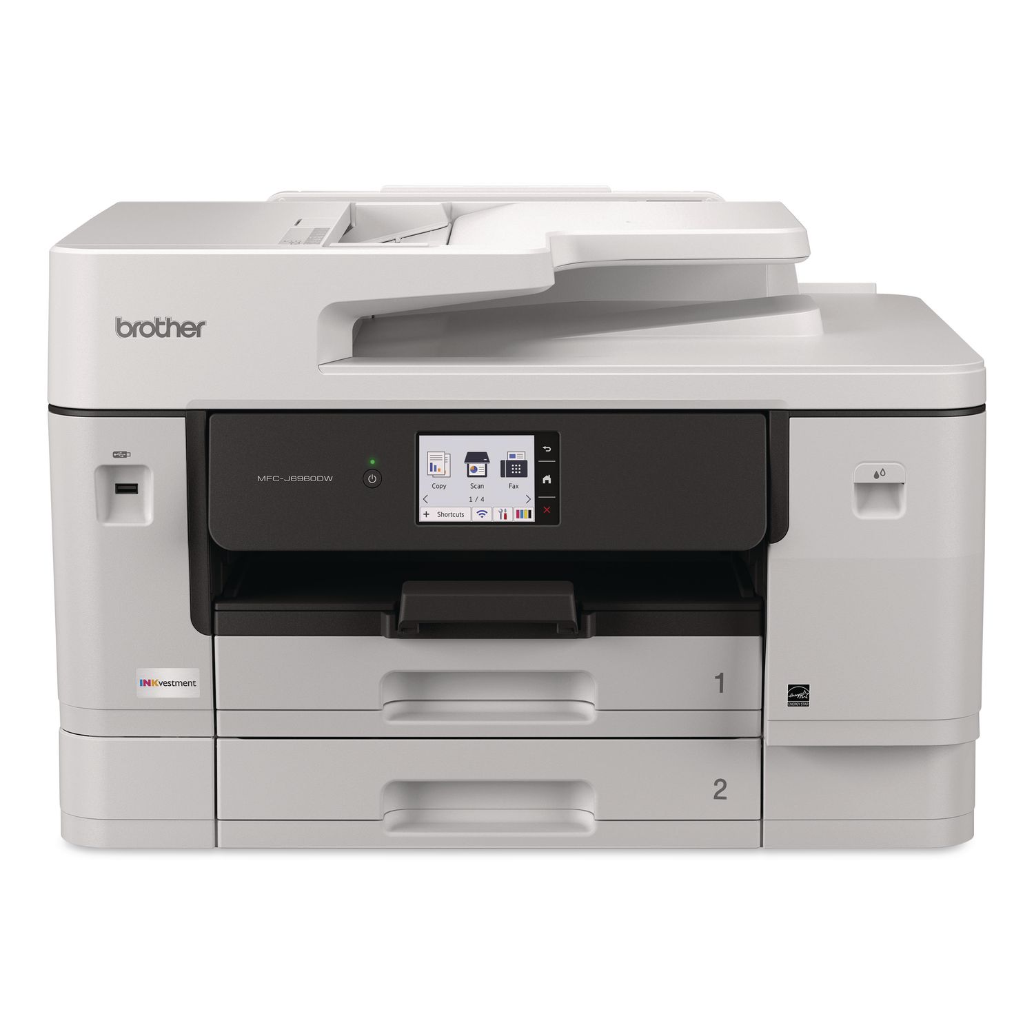 MFC-J6960DW INKvestment Color AIO Printer, Copy/Fax/Print/Scan