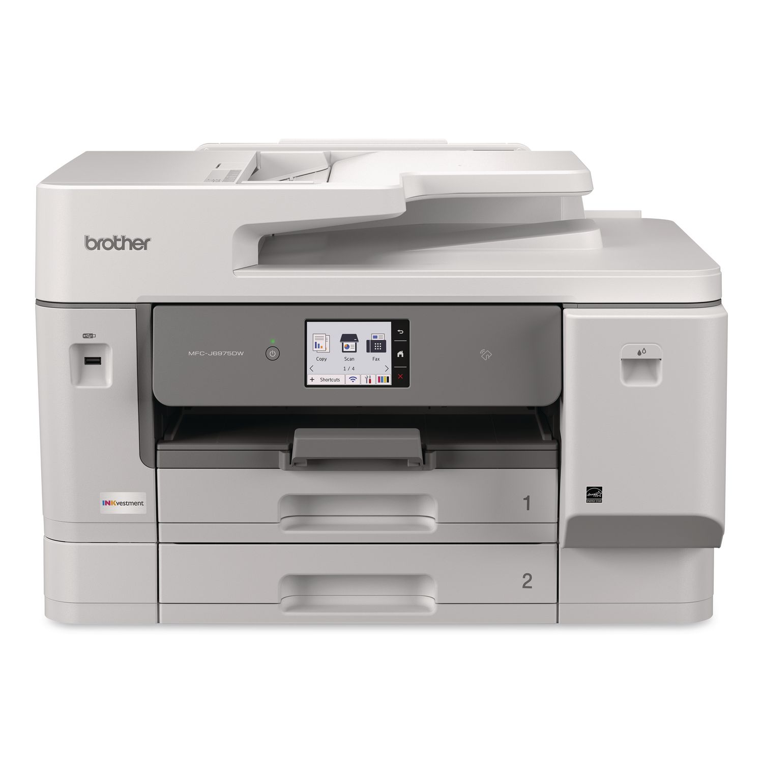 Workhorse MFC-J6975DW Business Color Inkjet AIO Printer, Copy/Fax/Print/Scan