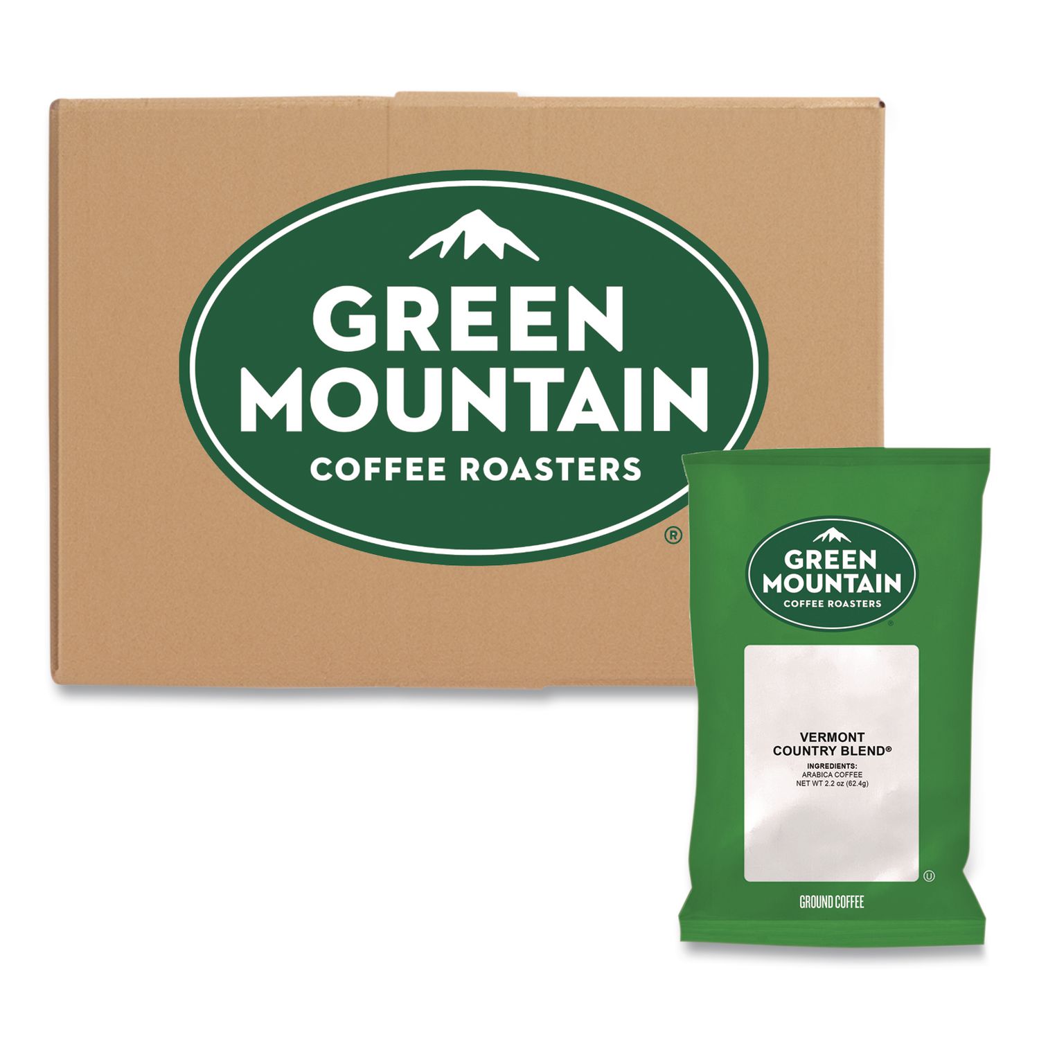 Vermont Country Blend Coffee Fraction Packs, 2.2oz, 100/Carton GMT4162