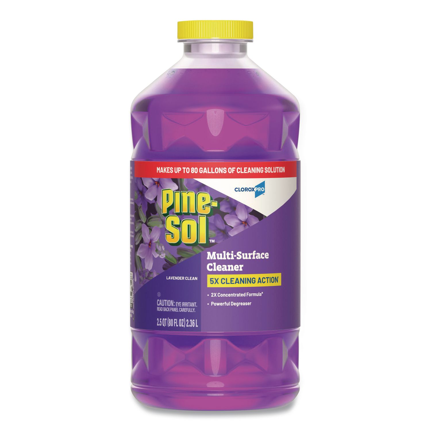 CloroxPro Multi-Surface Cleaner Concentrated, Lavender Clean Scent, 80 oz Bottle