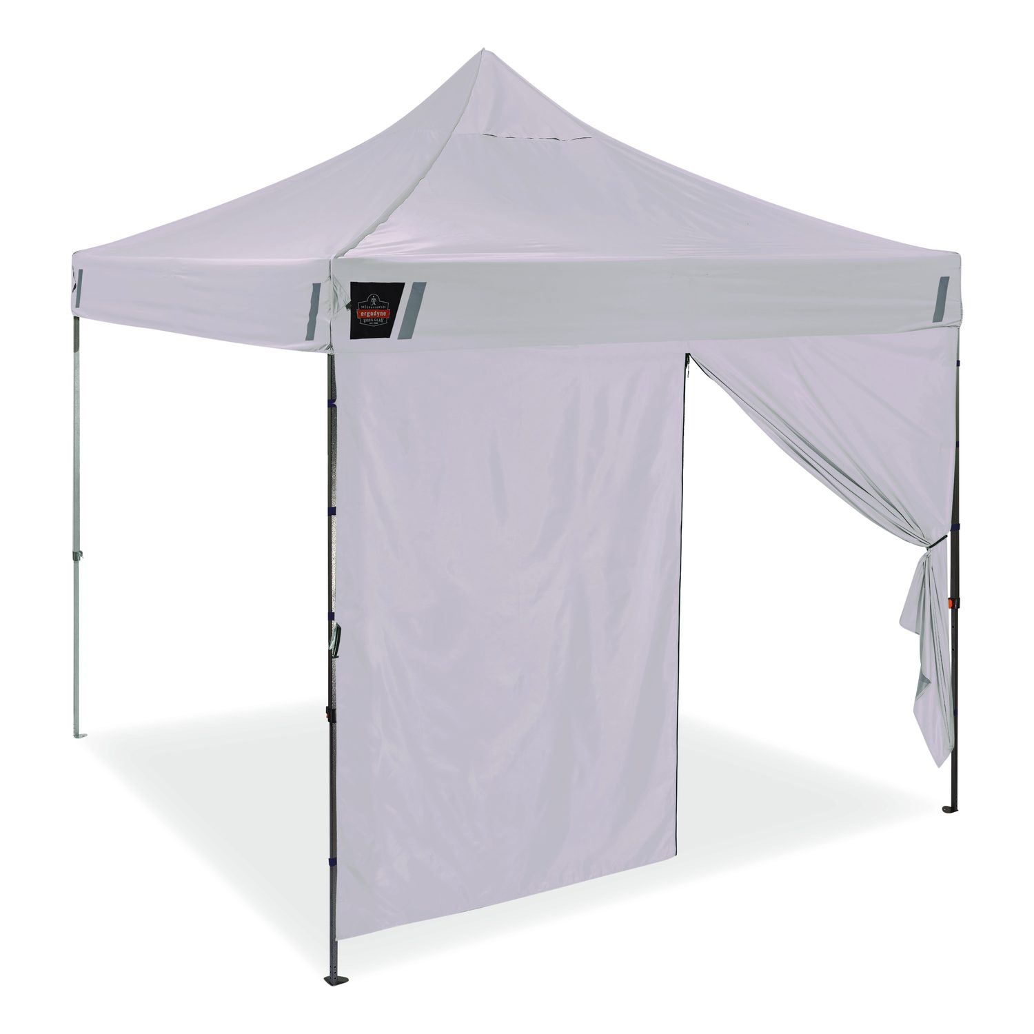 SHAX 6196 Pop-Up Tent Sidewall with Zippered Door, 10 ft x10 ft