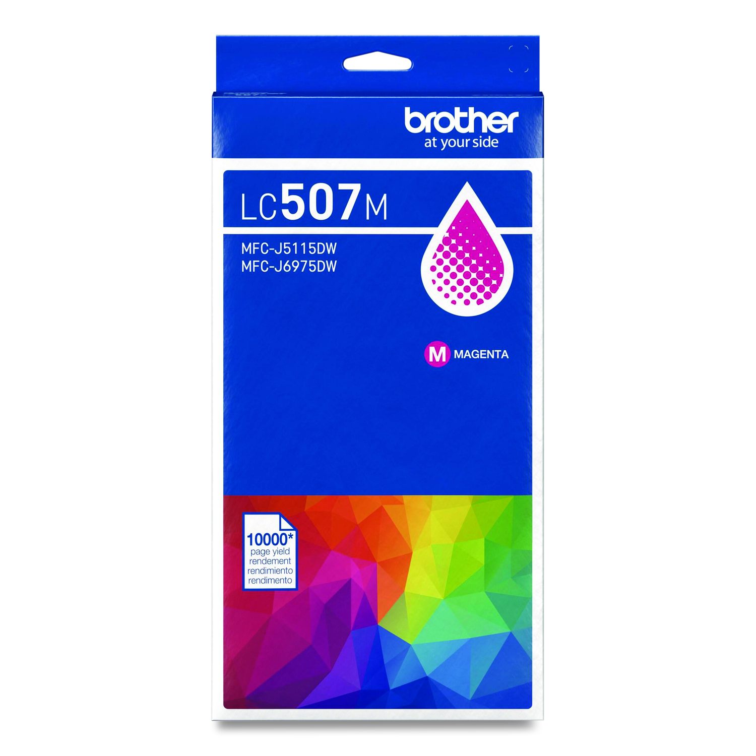 LC507 Ultra High-Yield Ink, 1,500 Page-Yield, Magenta